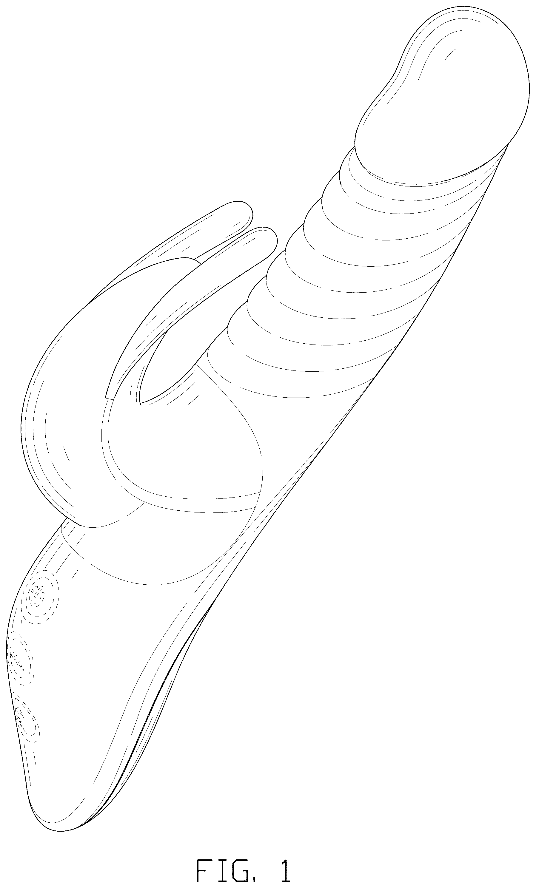 Patent USD0999925 Figure 1 – Sex toy