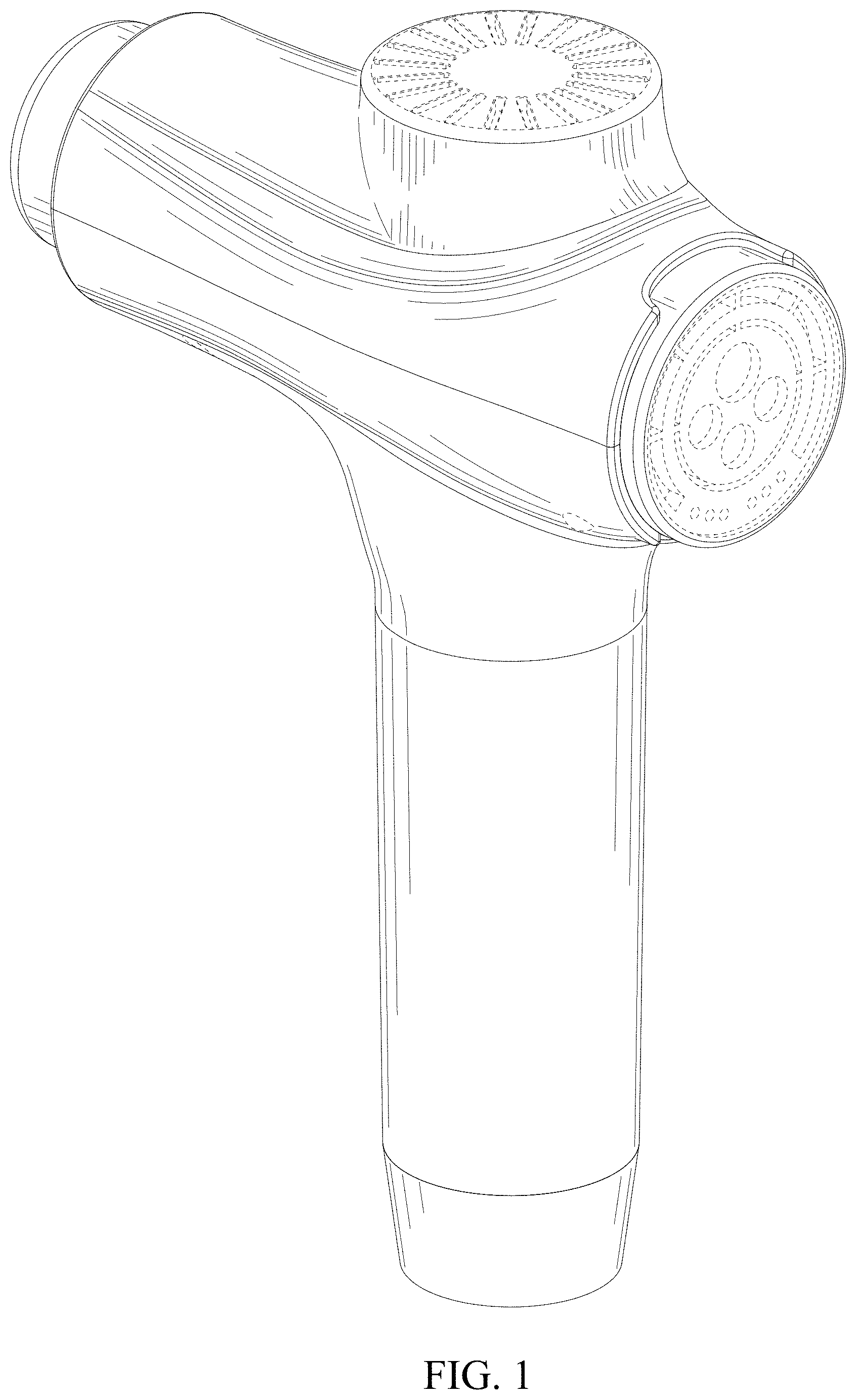 Patent USD0999926 Figure 1 – Massage gun