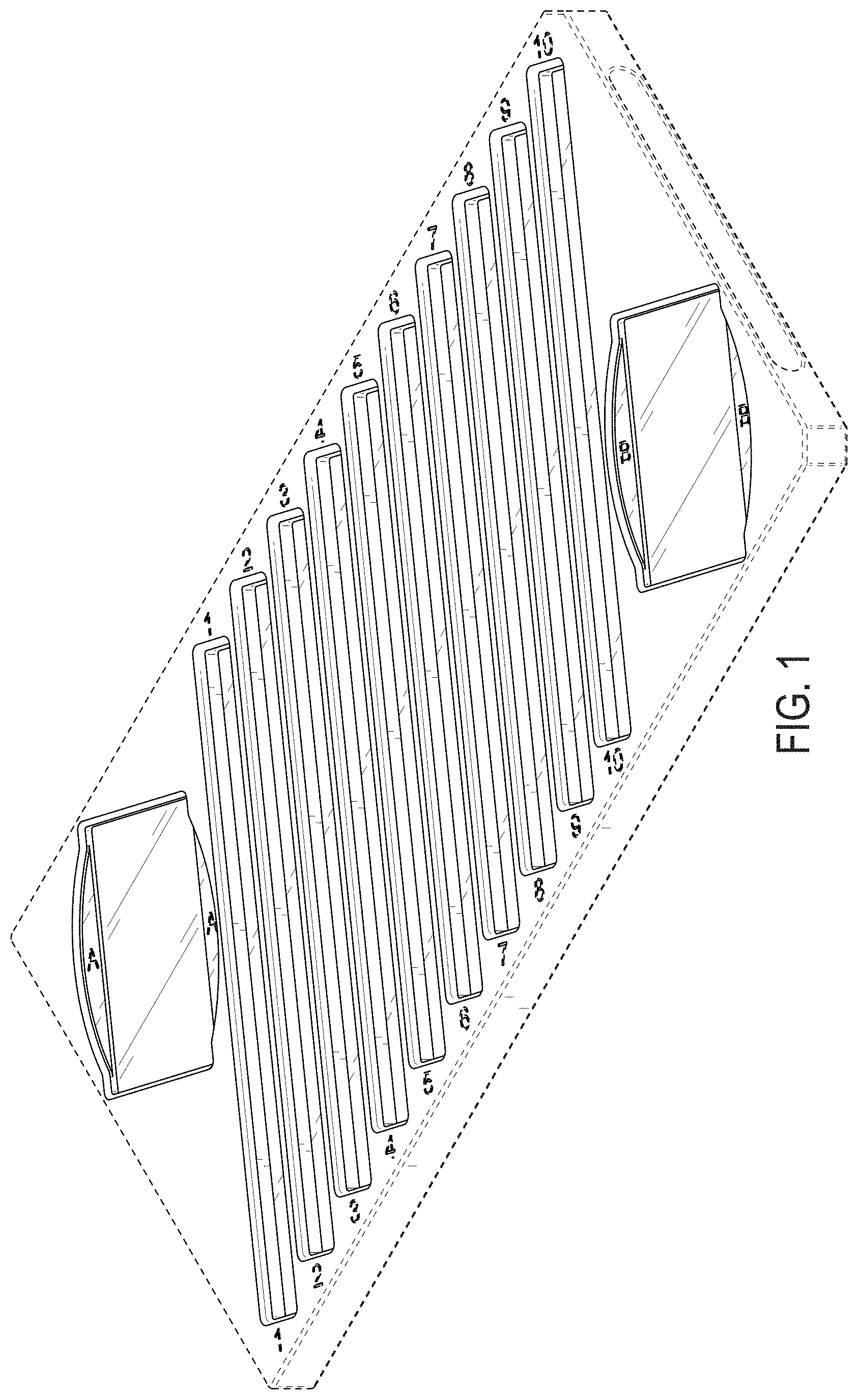 Patent USD0999933 Figure 1 – Tray