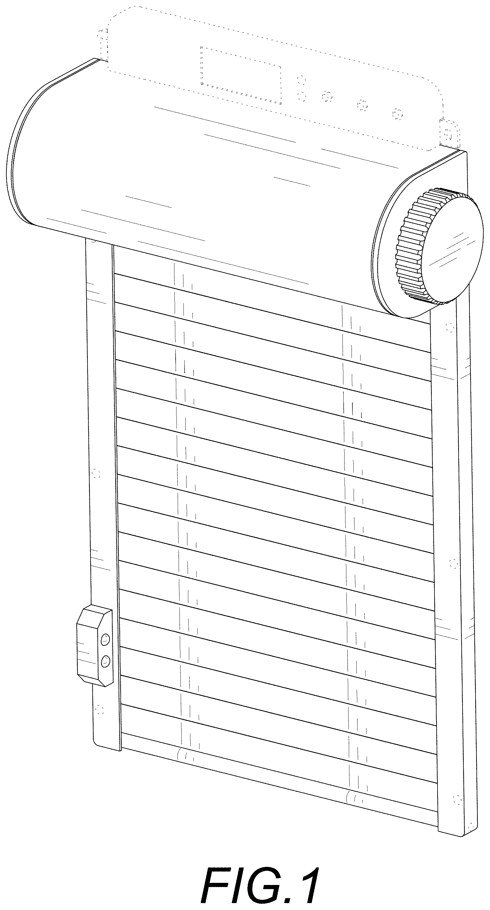 Patent USD0999935 Figure 1 – Shutter door