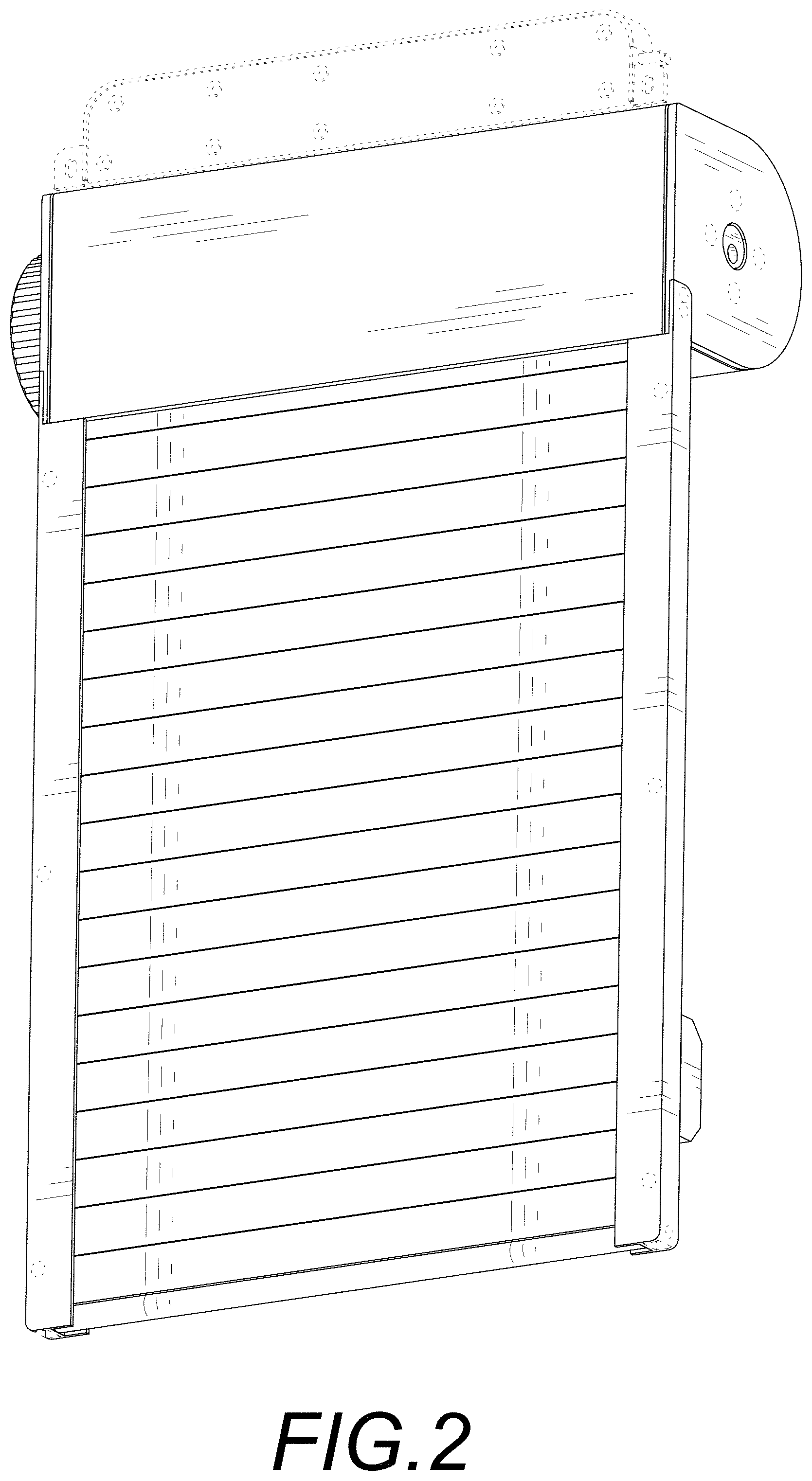 Patent USD0999935 Figure 2 – Shutter door