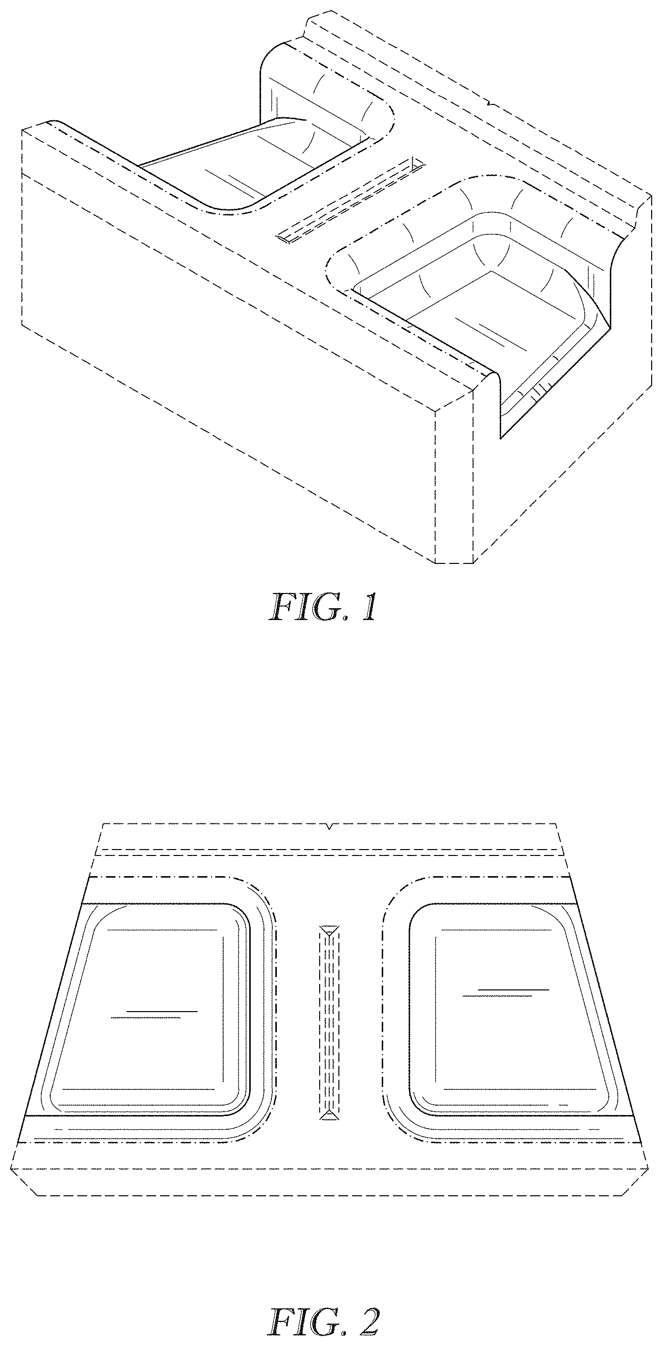 Patent USD0999937 Figure 1 – Retaining wall block