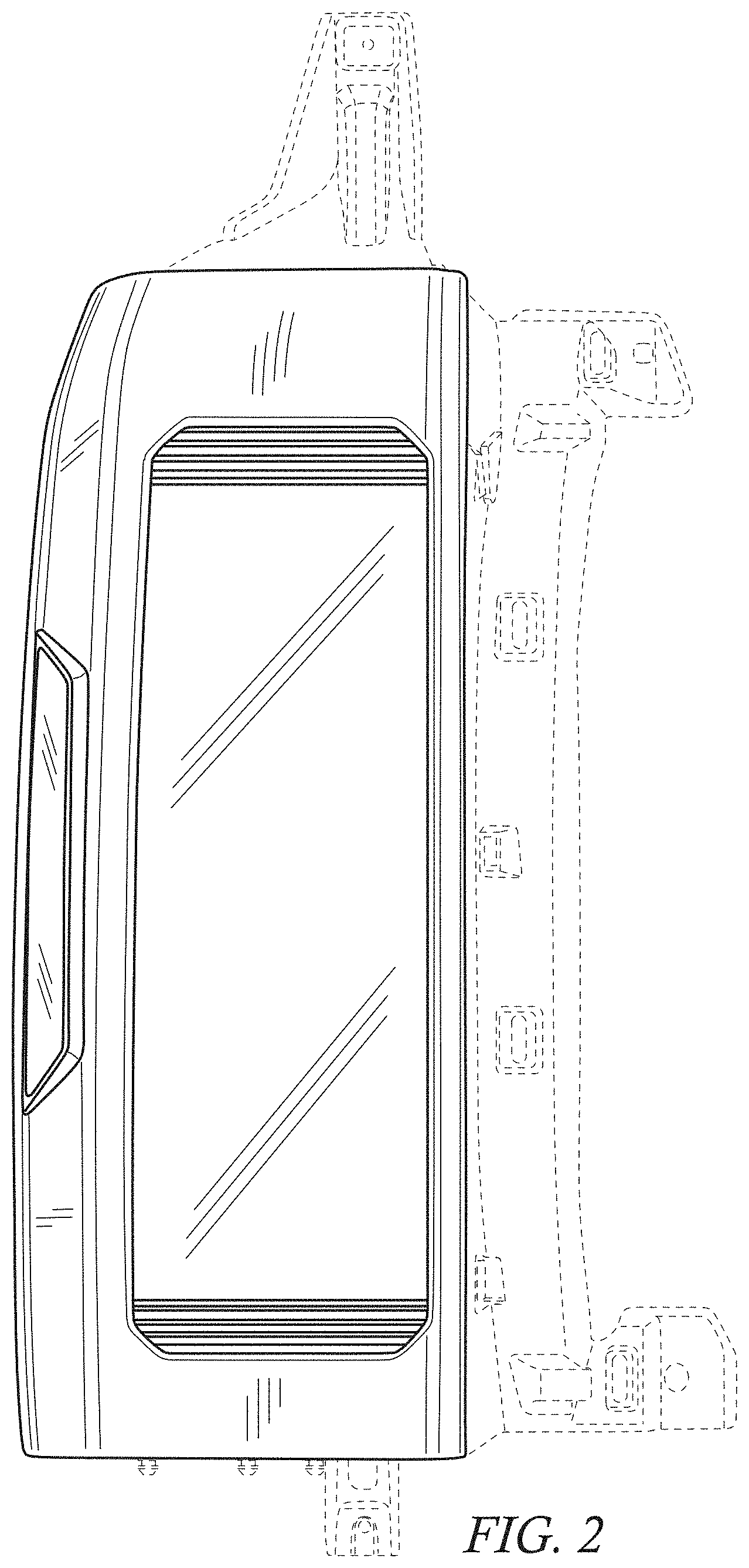 Patent USD0999949 Figure 2 – Vehicle taillamp