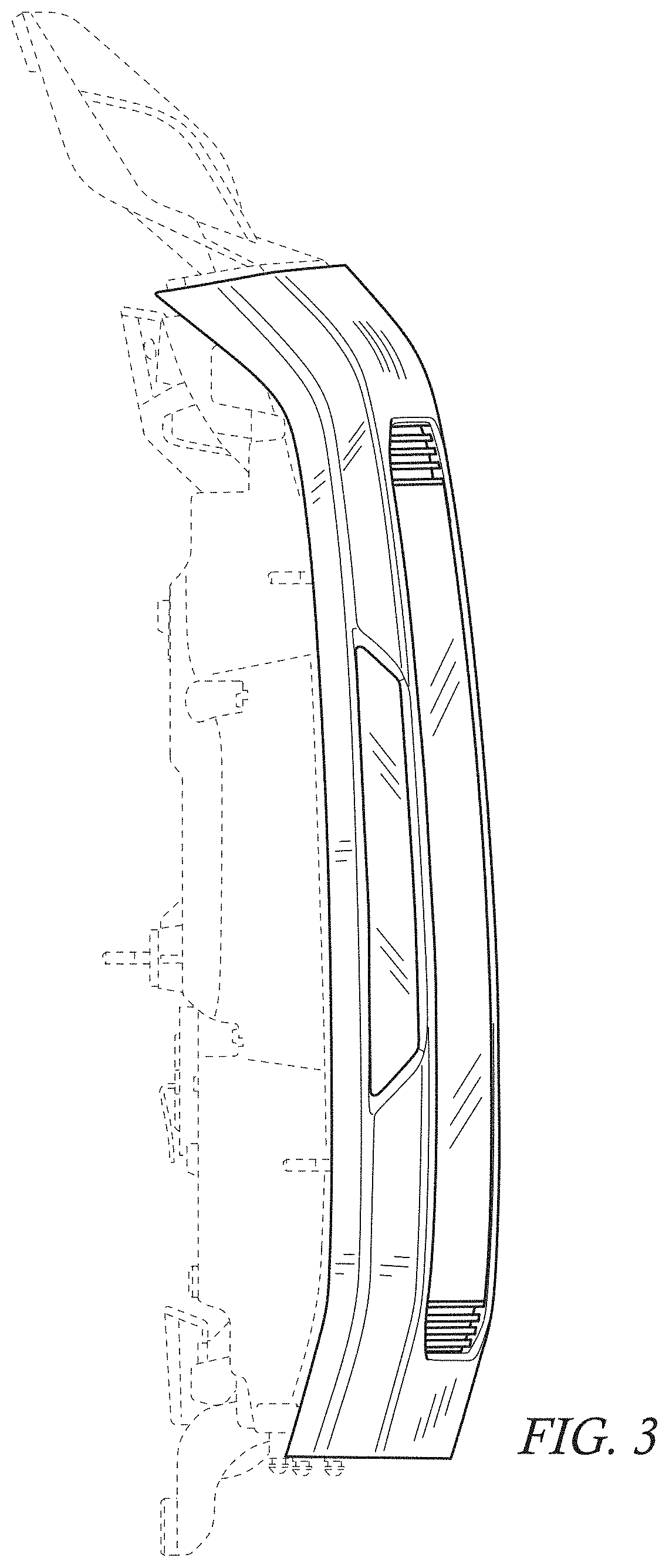 Patent USD0999949 Figure 3 – Vehicle taillamp