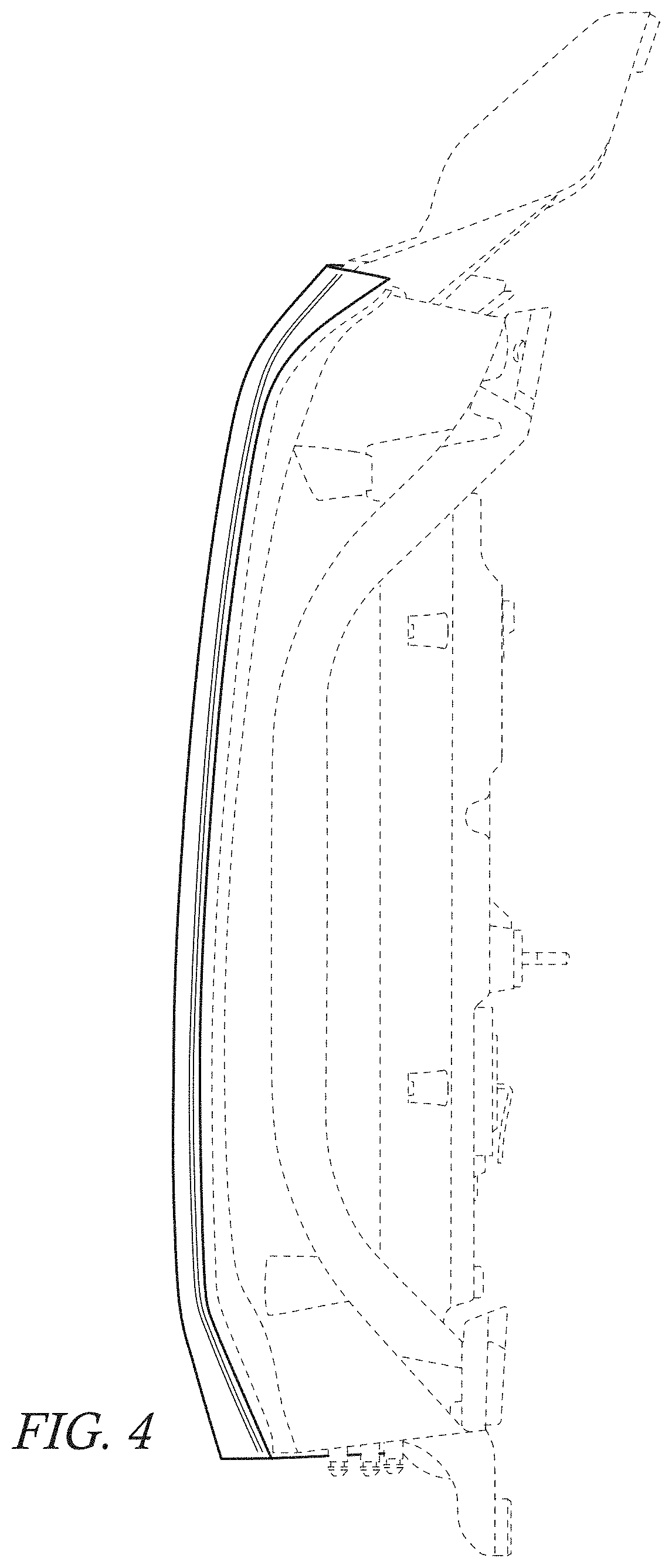 Patent USD0999949 Figure 4 – Vehicle taillamp