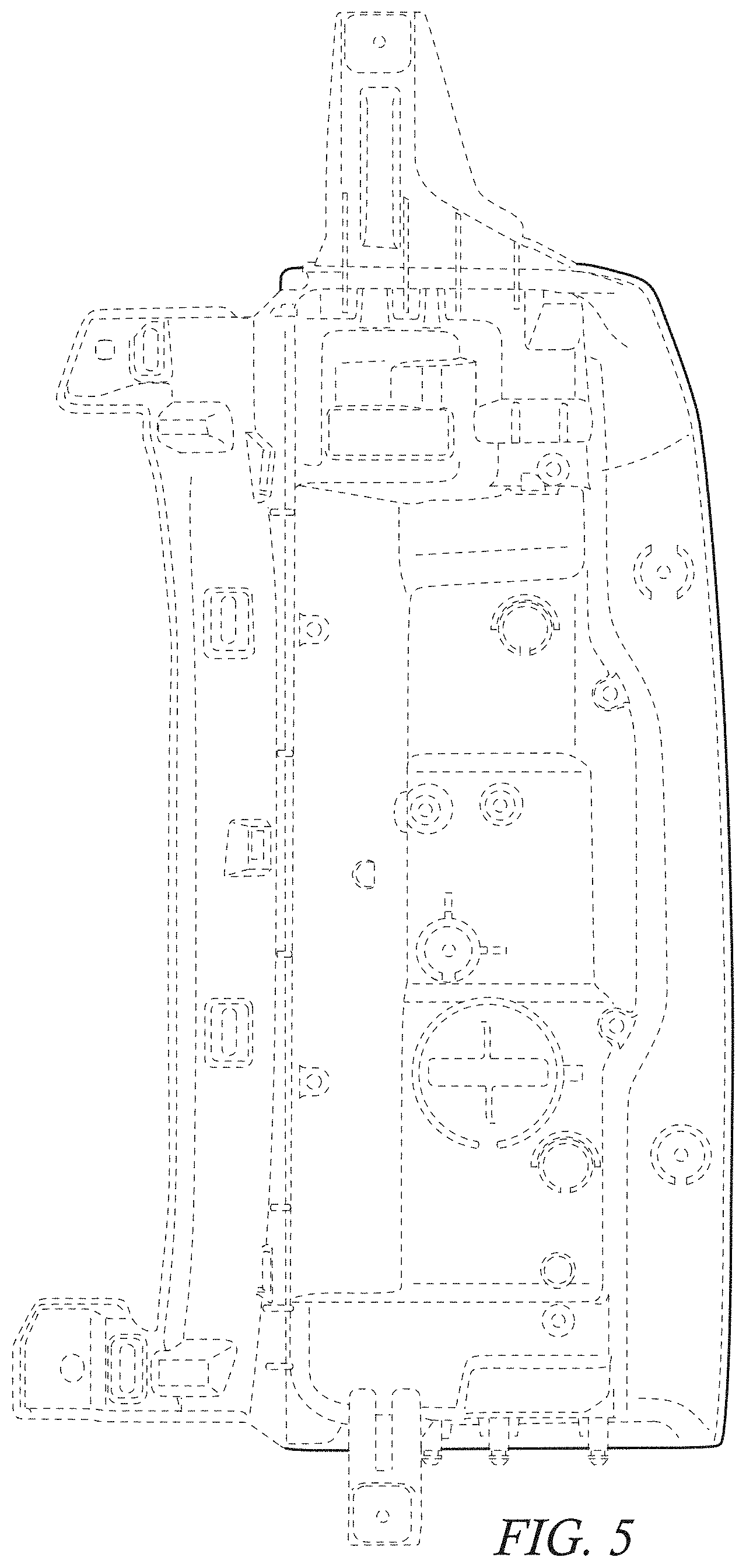 Patent USD0999949 Figure 5 – Vehicle taillamp