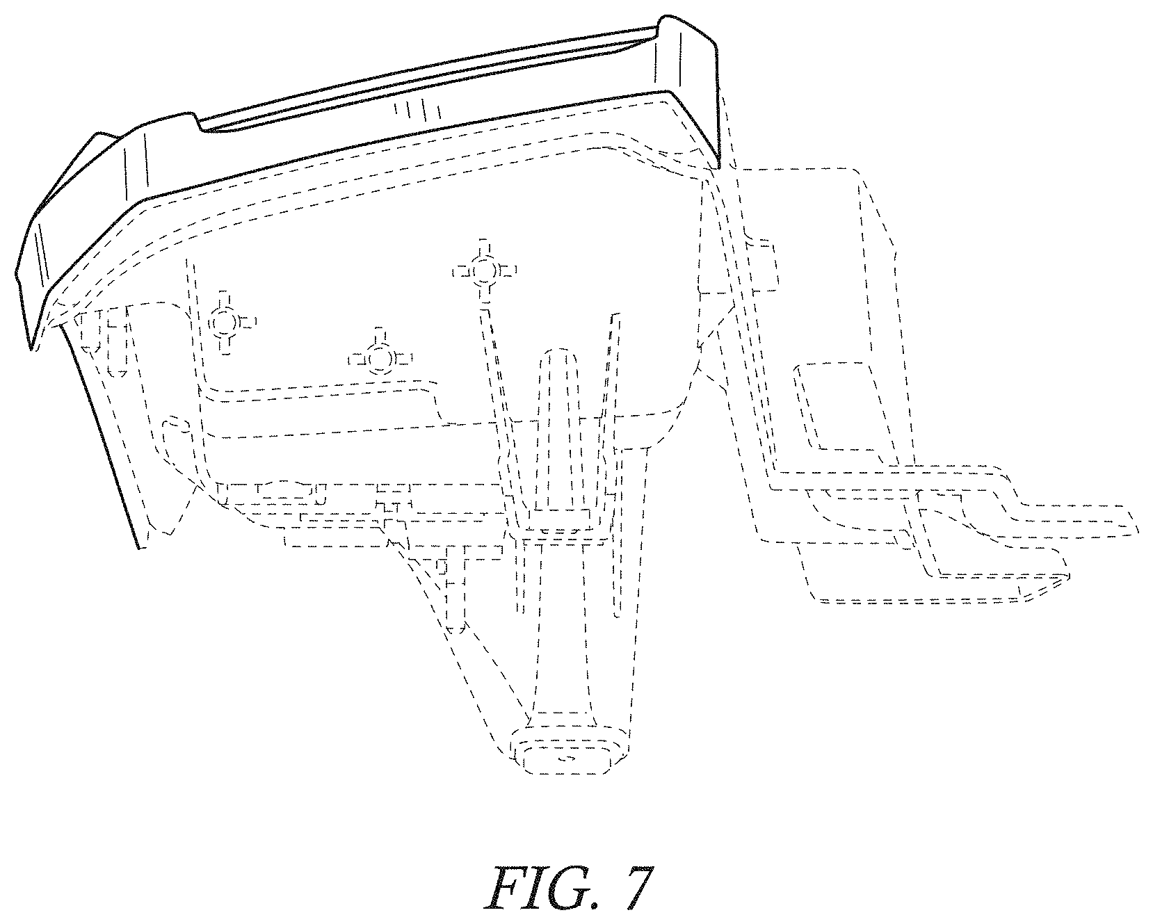 Patent USD0999949 Figure 7 – Vehicle taillamp