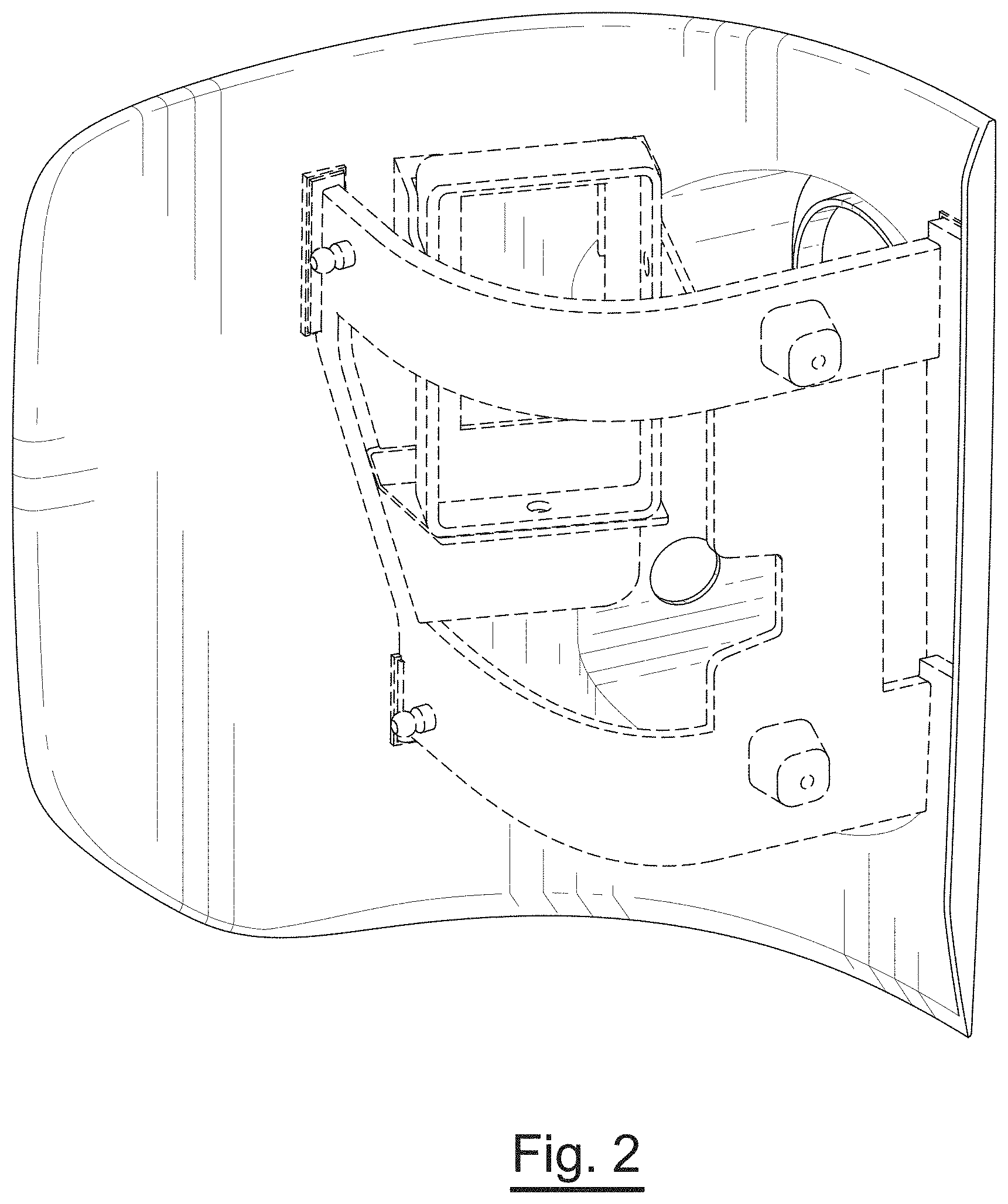 Patent USD0999951 Figure 2 – Vehicle tail light