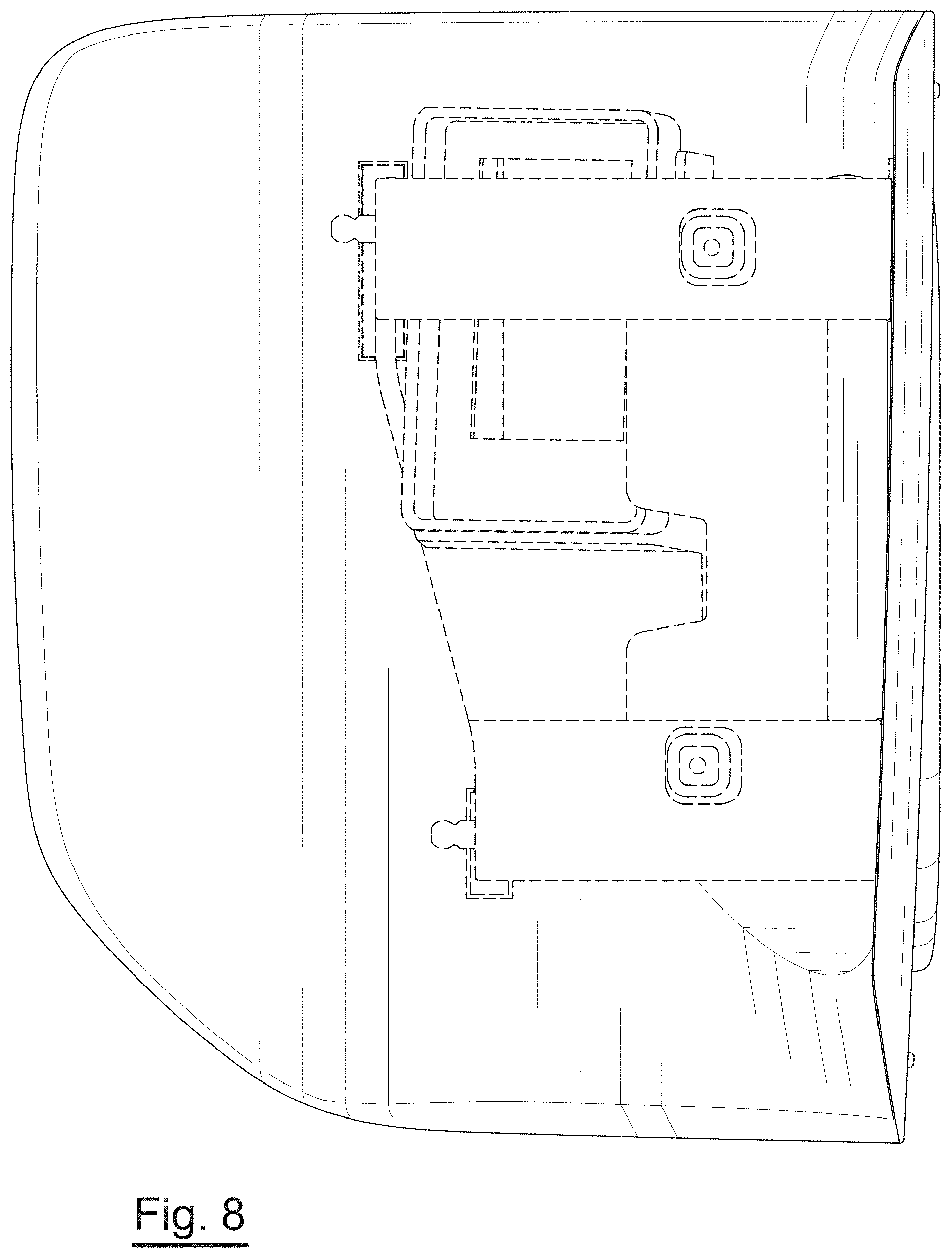 Patent USD0999951 Figure 8 – Vehicle tail light
