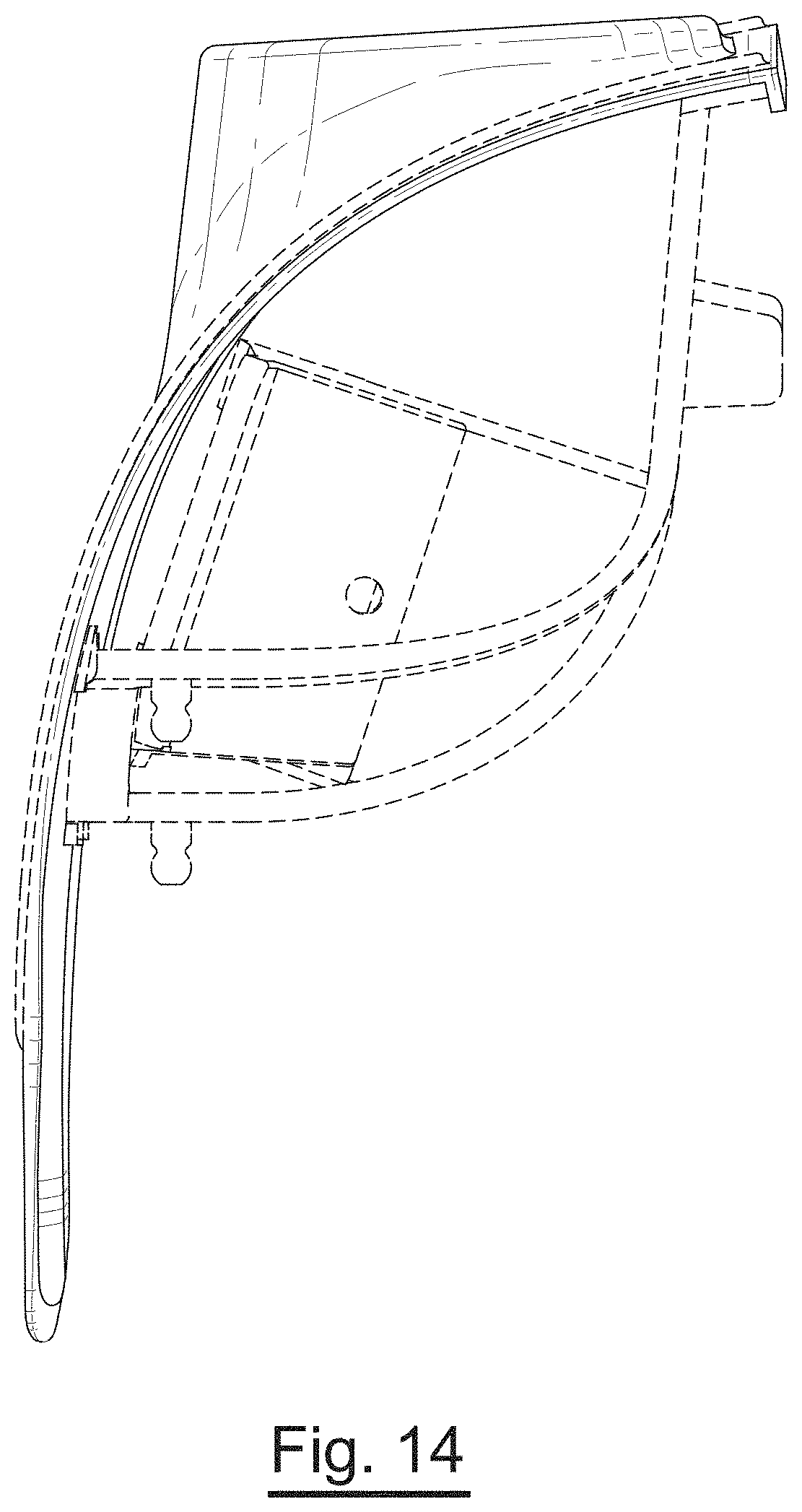 Patent USD0999951 Figure 14 – Vehicle tail light