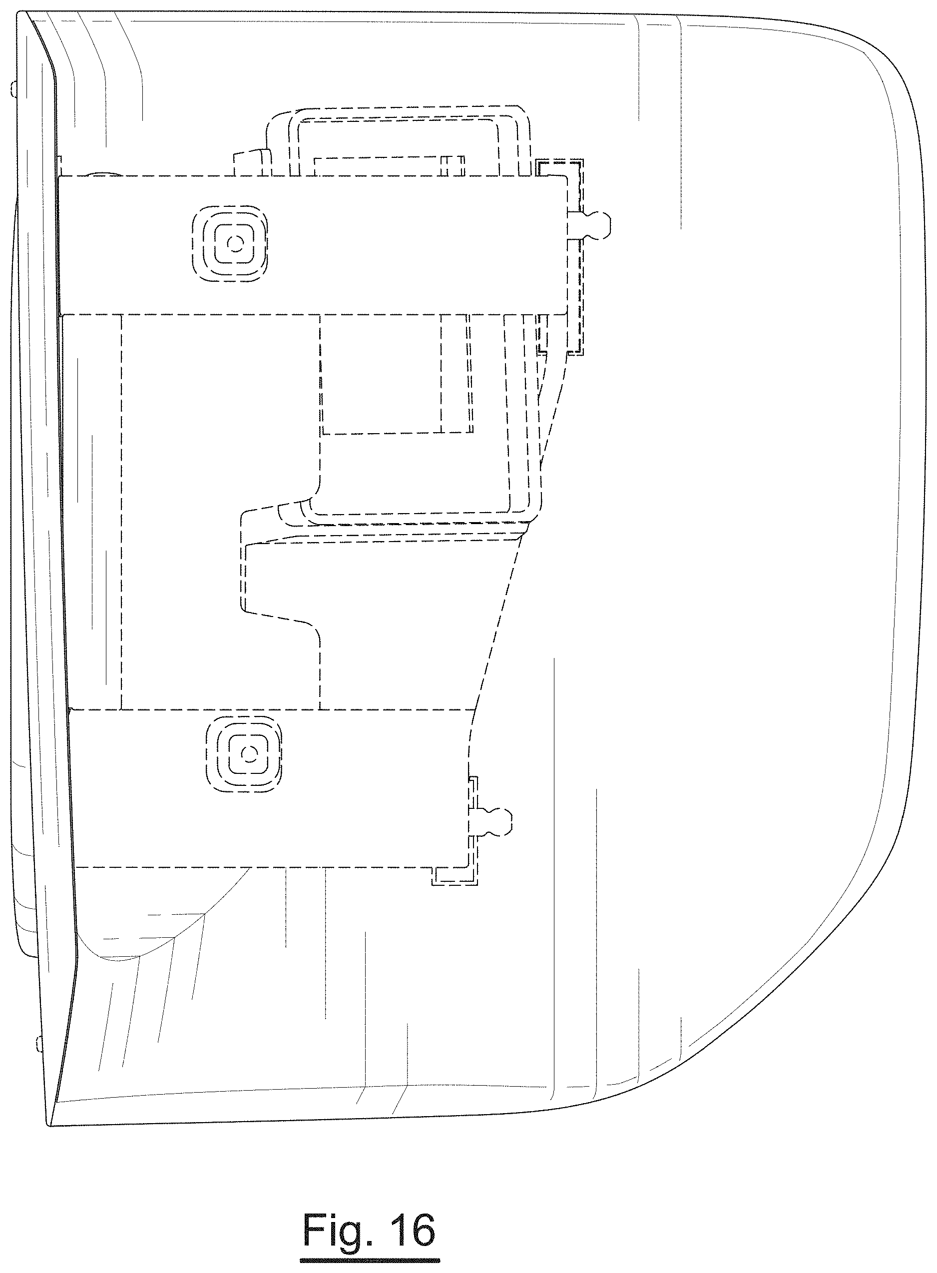 Patent USD0999951 Figure 16 – Vehicle tail light