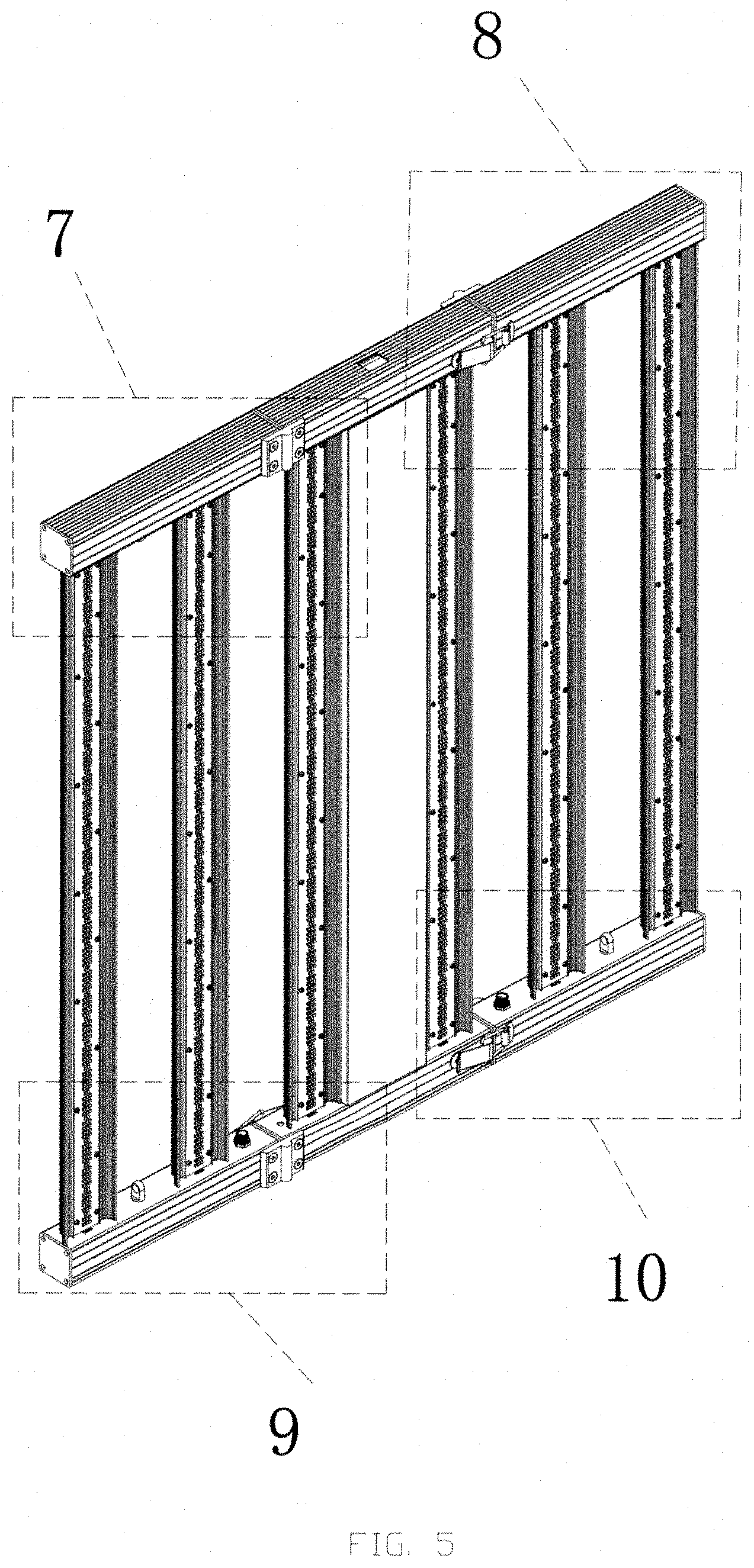 Patent USD0999957 Figure 5 – Plant growth lamp