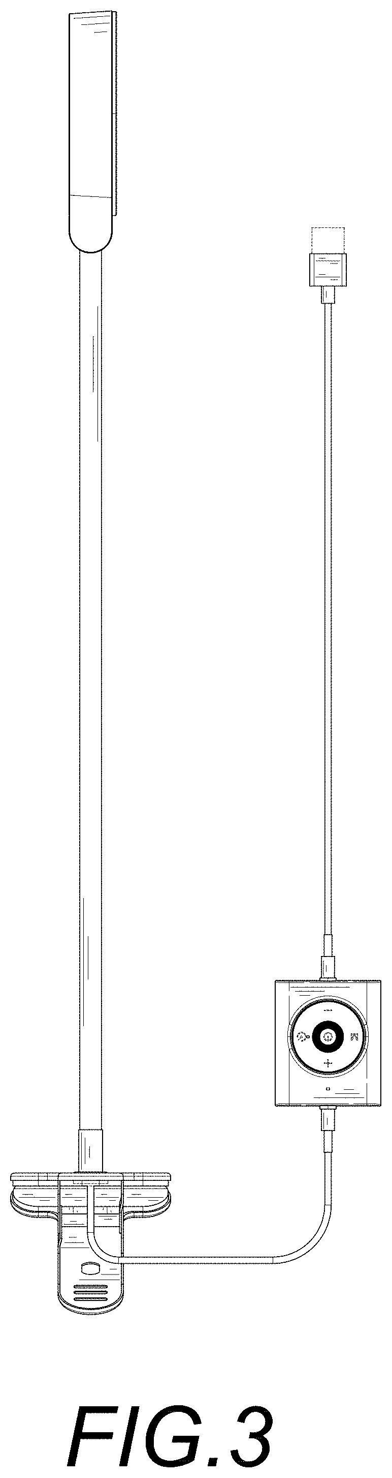 Patent USD0999959 Figure 3 – Clip-on light
