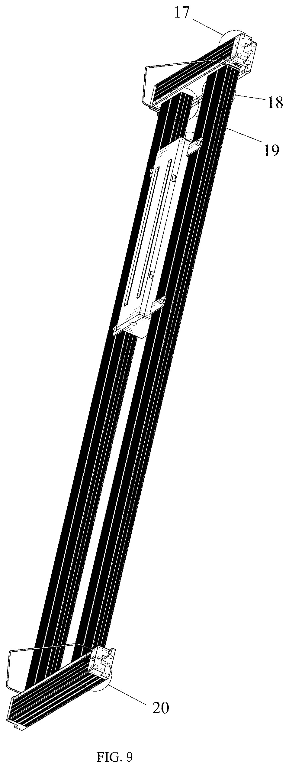 Patent USD0999961 Figure 8 – Lighting fixture for plant growth