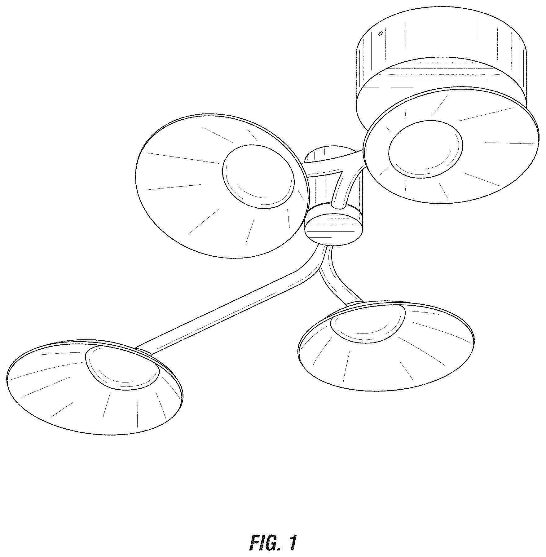 Patent USD0999963 Figure 1 – Light fixture