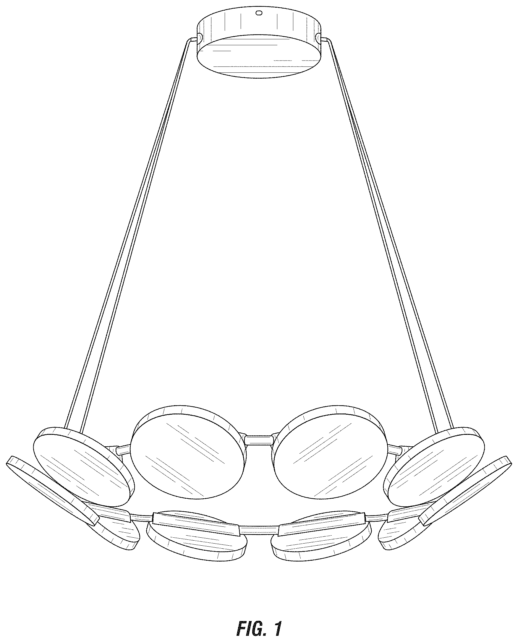 Patent USD0999964 Figure 1 – Light fixture