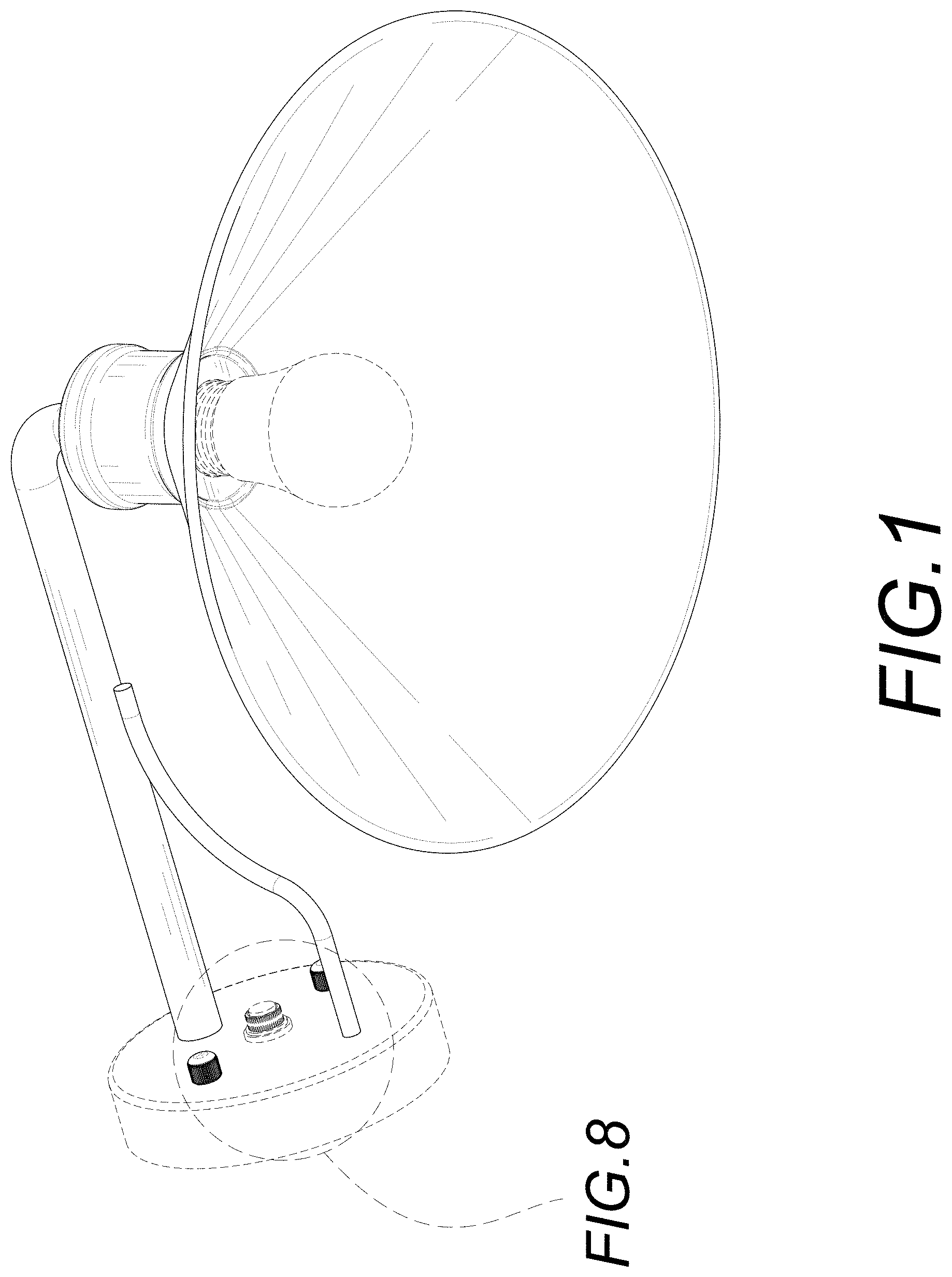 Patent USD0999965 — Outdoor wall light — Figure 1