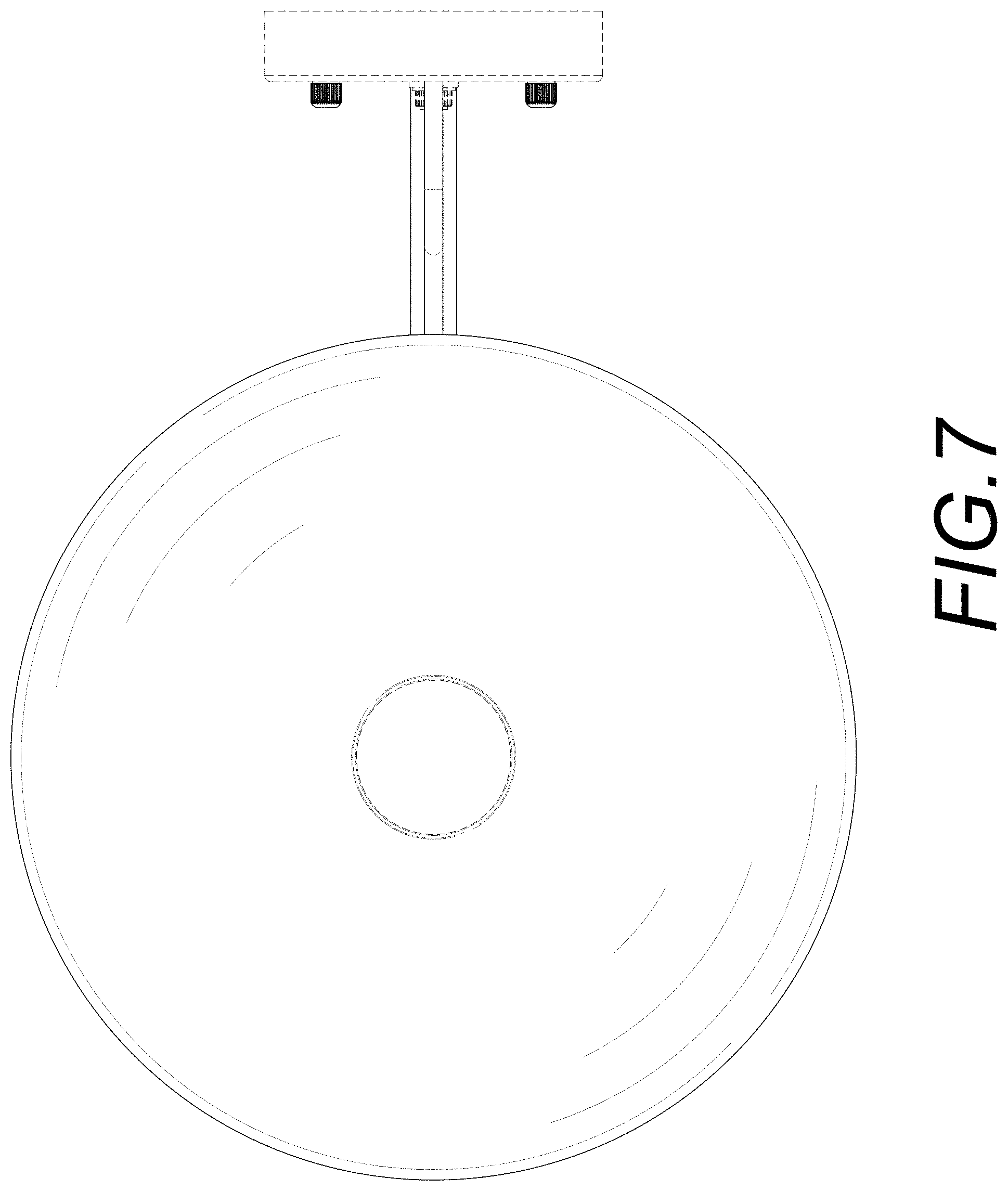 Patent USD0999965 Figure 7 – Outdoor wall light