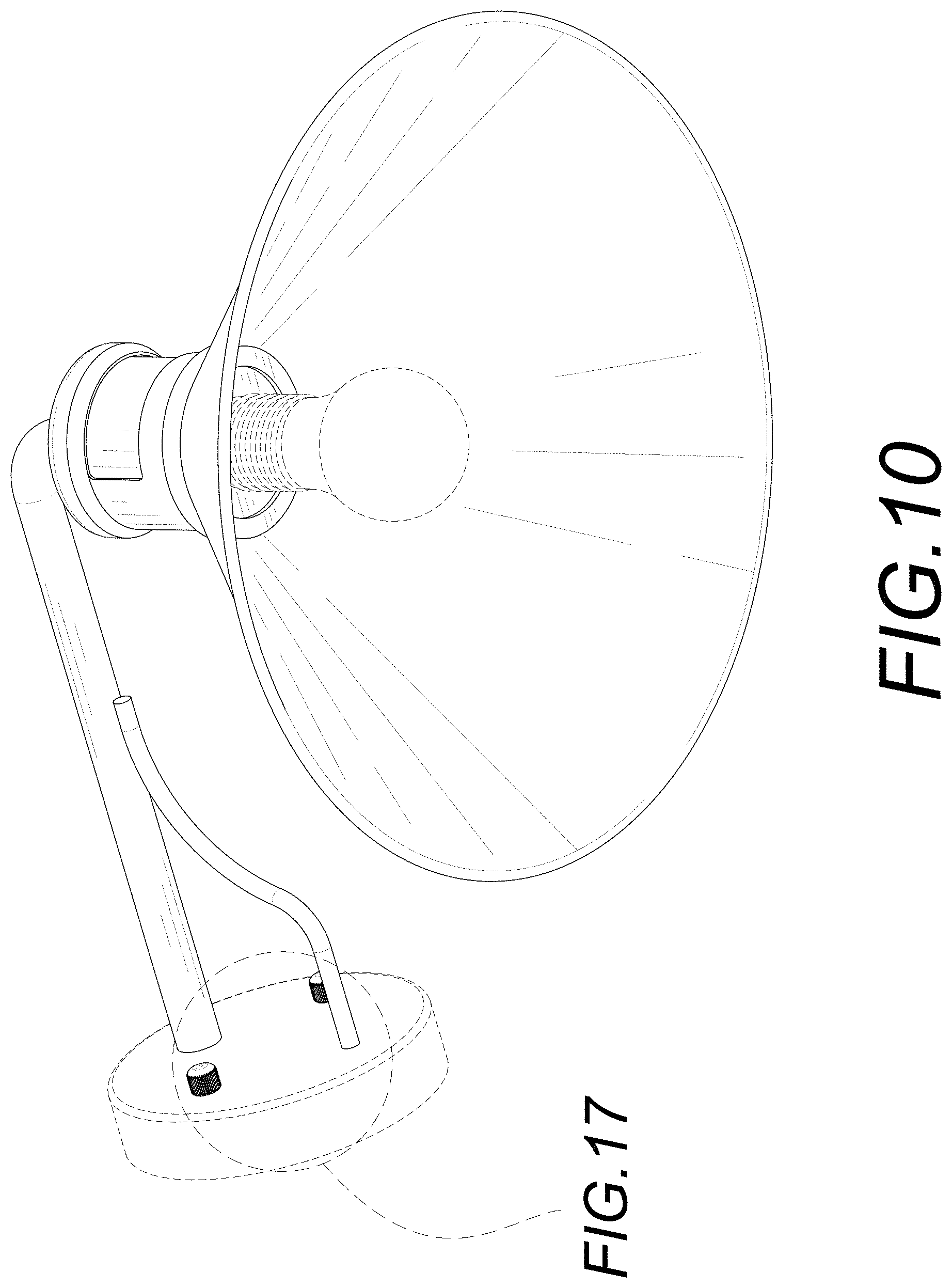 Patent USD0999965 Figure 9 – Outdoor wall light