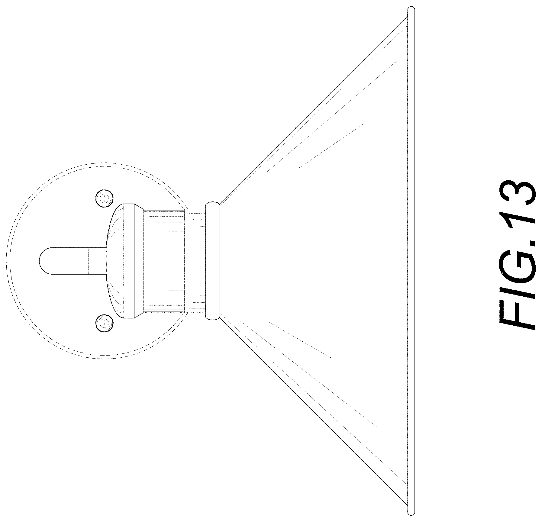 Patent USD0999965 Figure 12 – Outdoor wall light