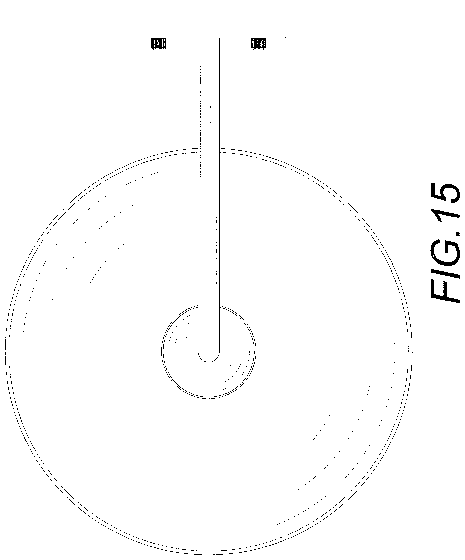 Patent USD0999965 Figure 14 – Outdoor wall light