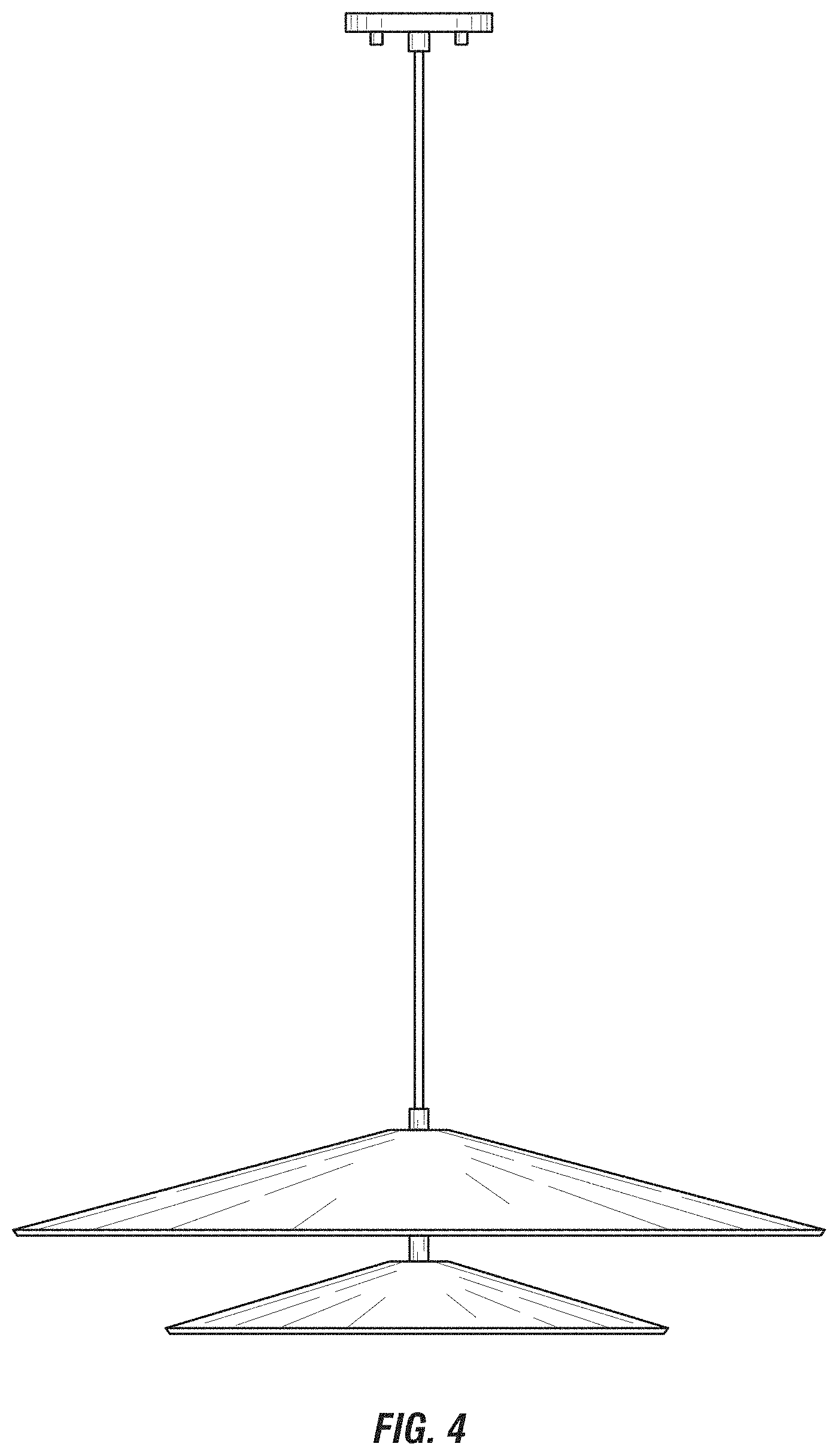 Patent USD0999966 Figure 3 – Light fixture