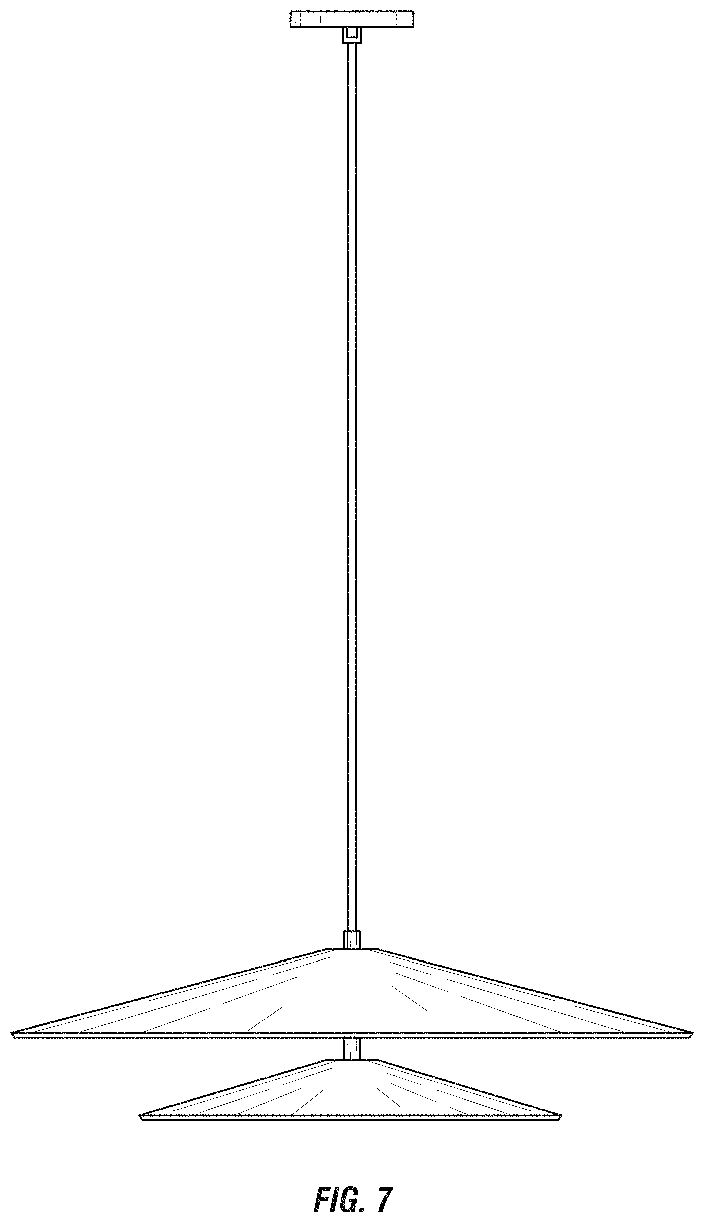 Patent USD0999966 Figure 6 – Light fixture