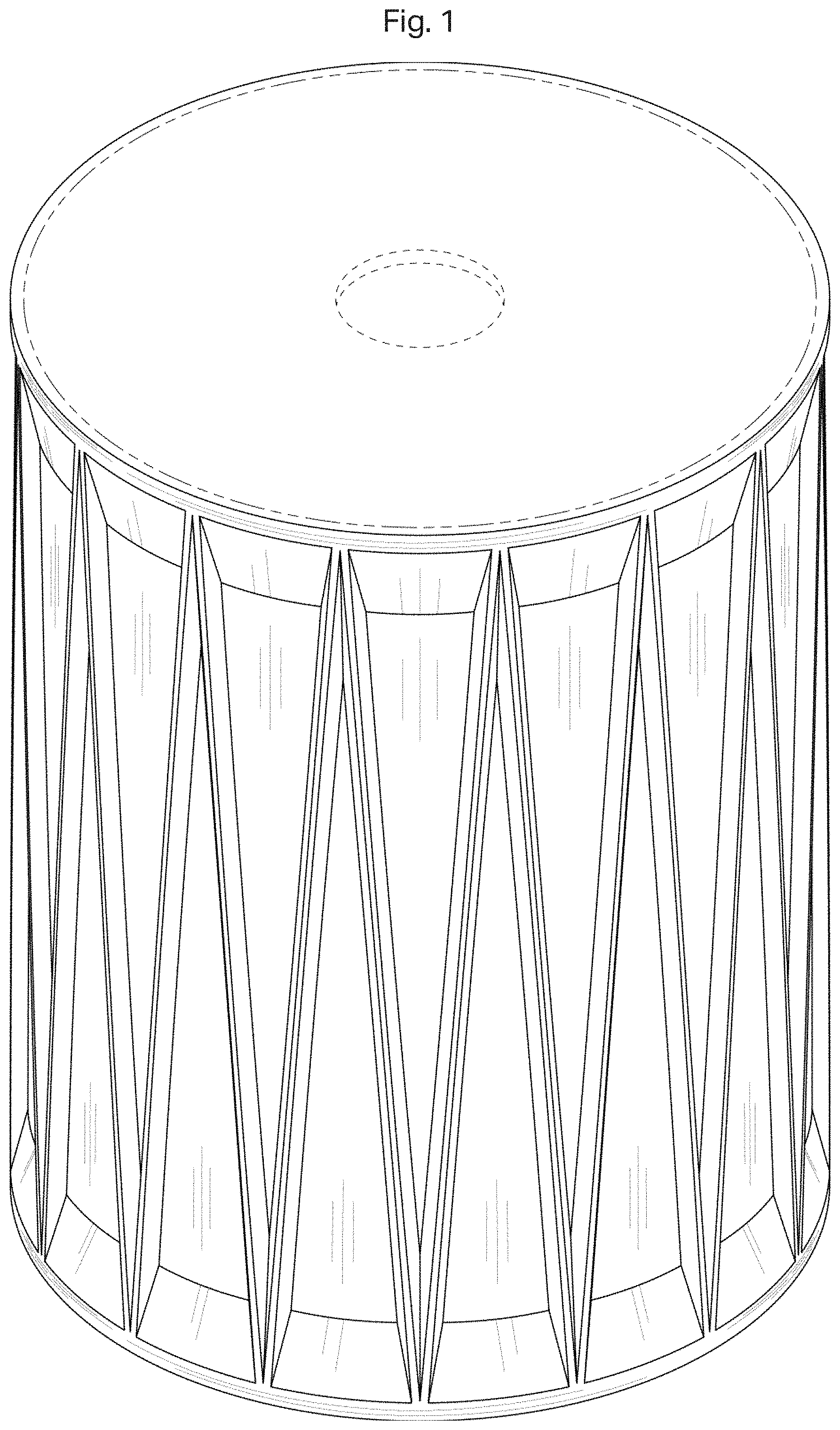 Patent USD0999973 Figure 1 – Lighting diffuser