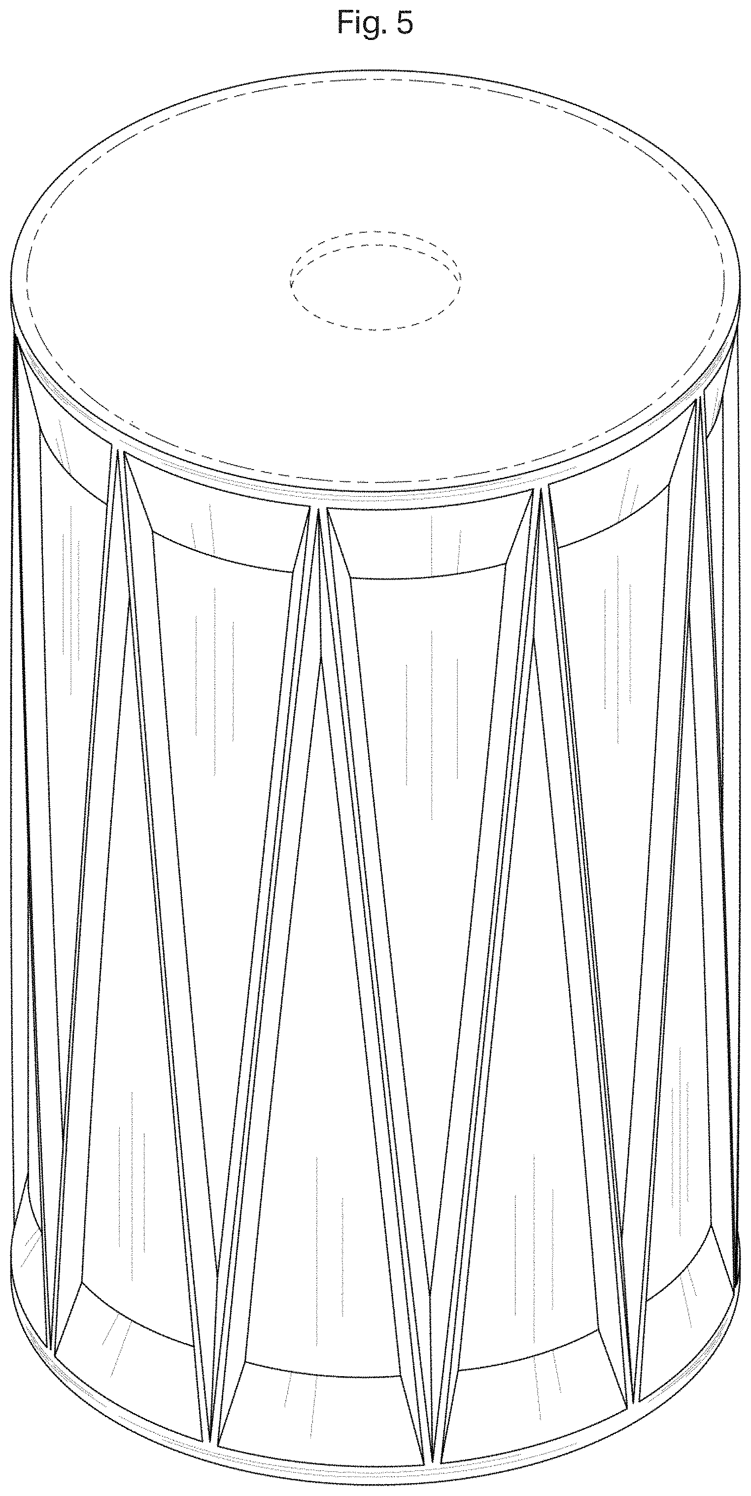 Patent USD0999973 Figure 5 – Lighting diffuser