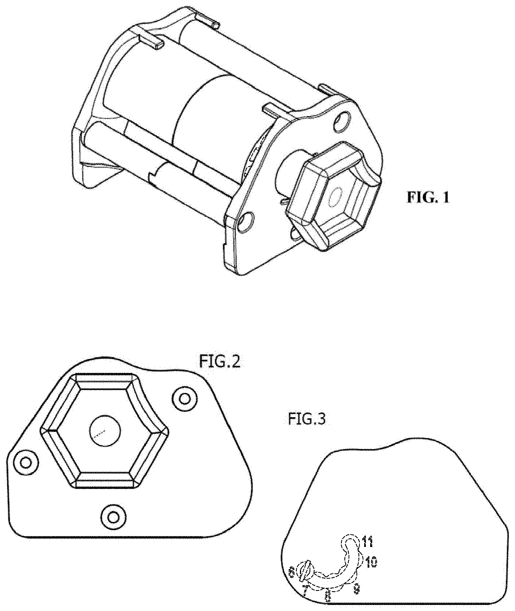 Patent USD0999979 Figure 1 – Cigarette rolling machine