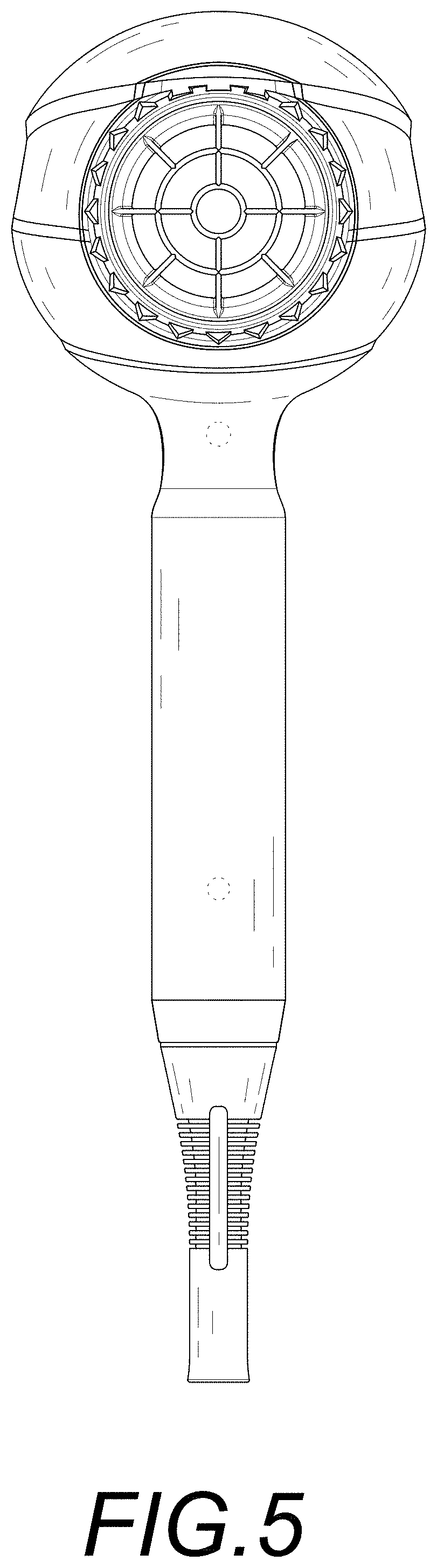 Patent USD0999980 Figure 5 – Hair dryer