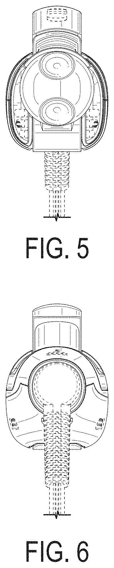 Patent USD0999982 Figure 5 – Hair styler having a straightening iron and a curling iron