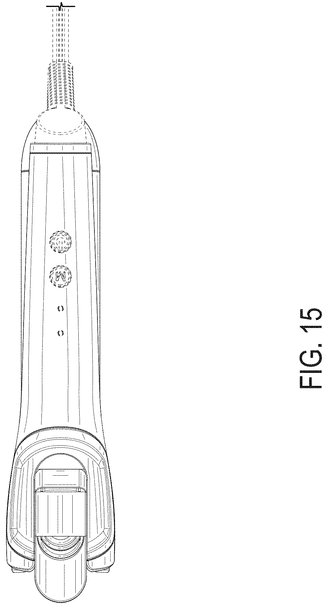 Patent USD0999982 Figure 13 – Hair styler having a straightening iron and a curling iron