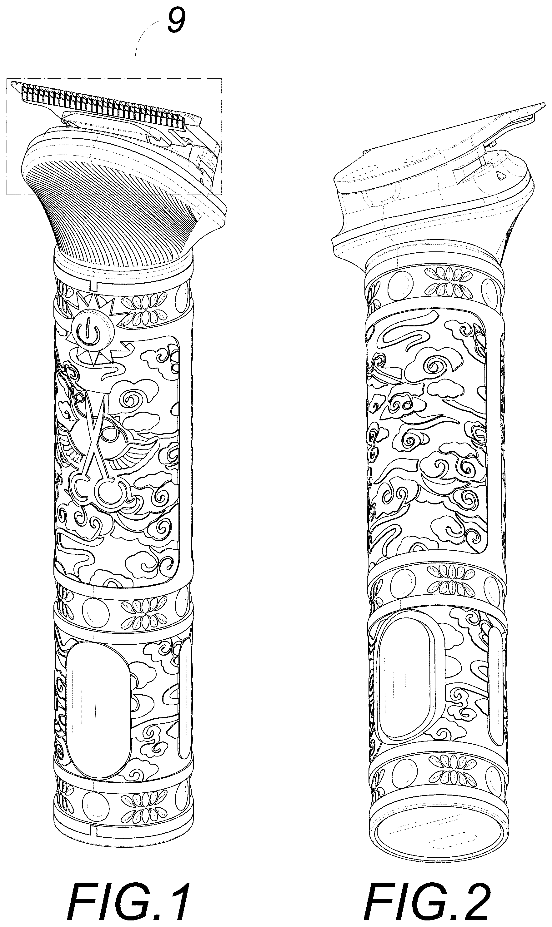 Patent USD0999984 Figure 1 – Hair trimmer