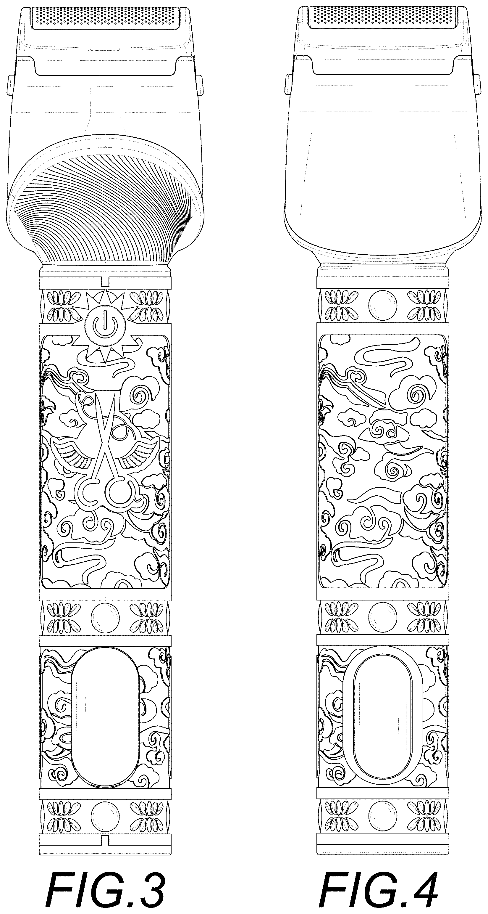 Patent USD0999985 Figure 2 – Electric shaver