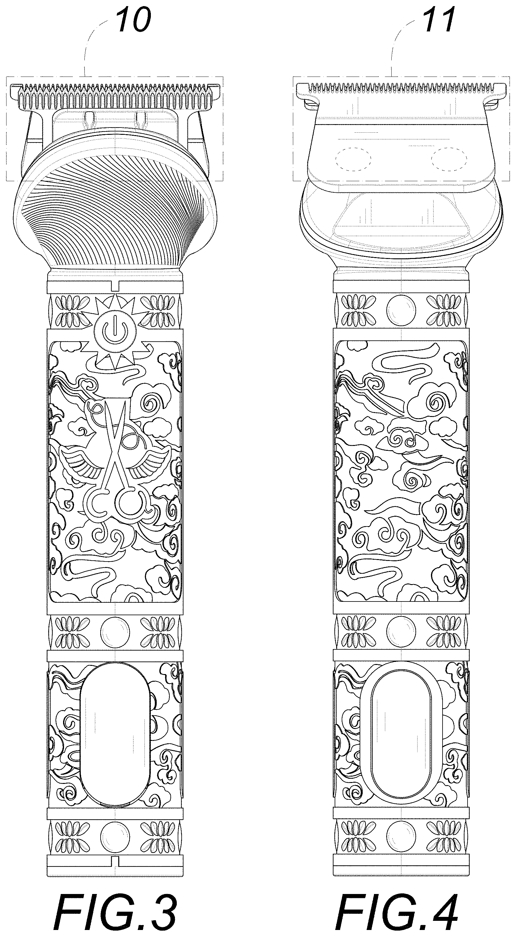 Patent USD0999986 Figure 2 – Hair trimmer