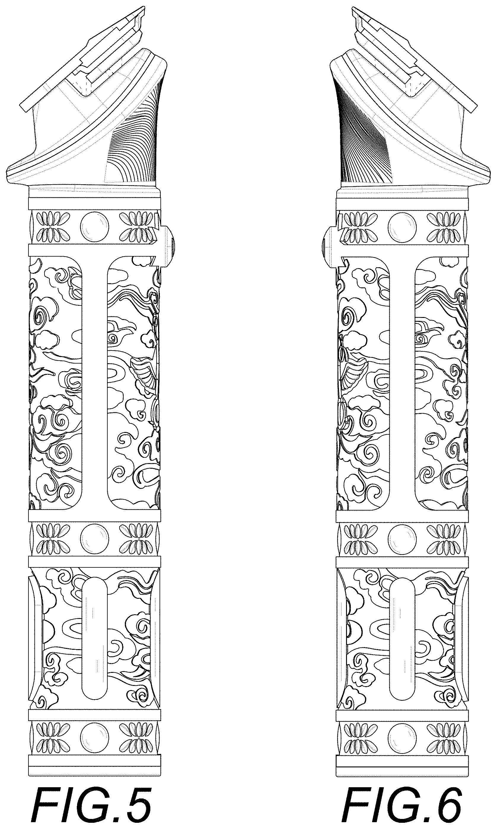 Patent USD0999986 Figure 3 – Hair trimmer