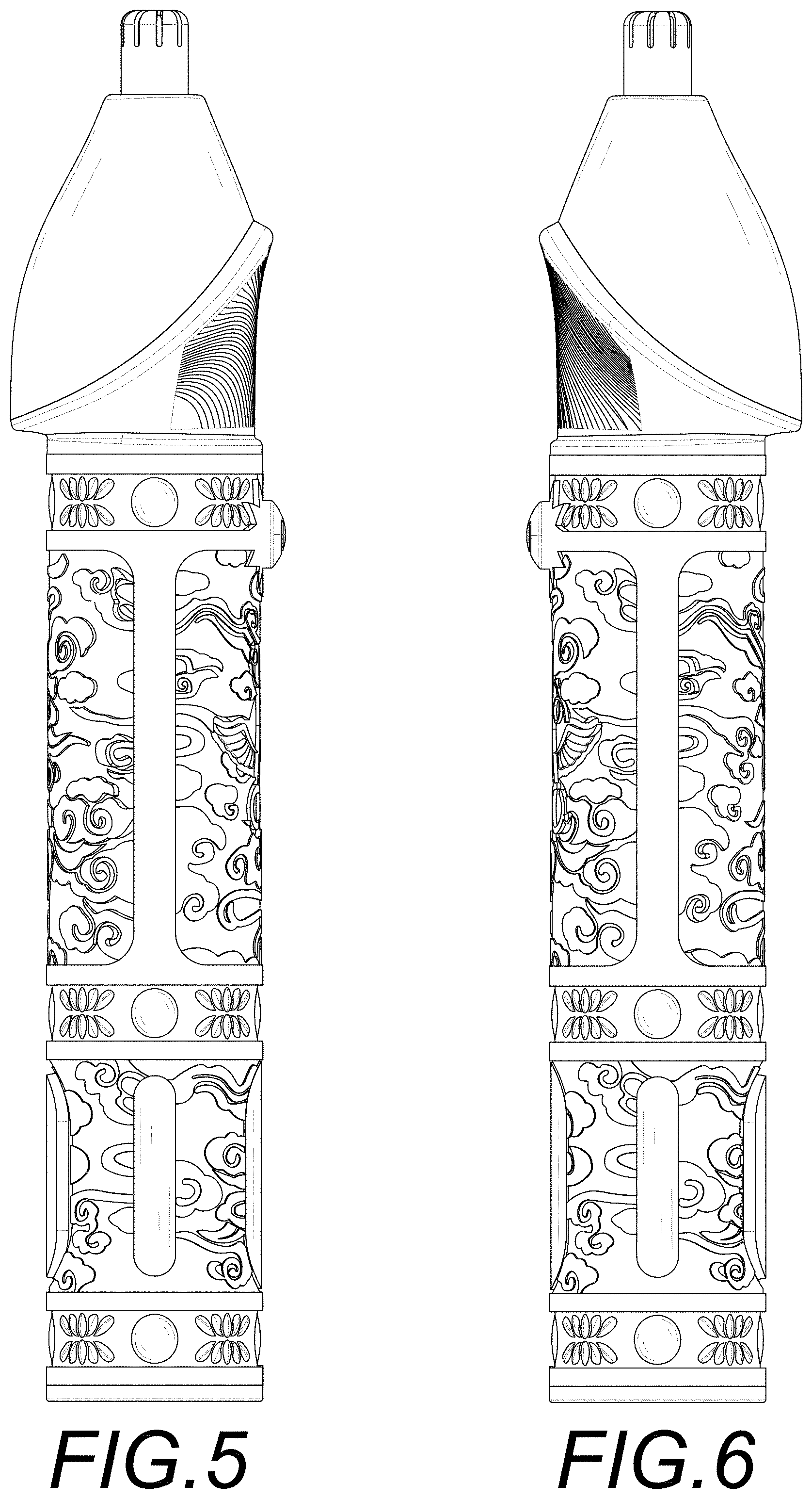 Patent USD0999989 Figure 3 – Nose trimmer