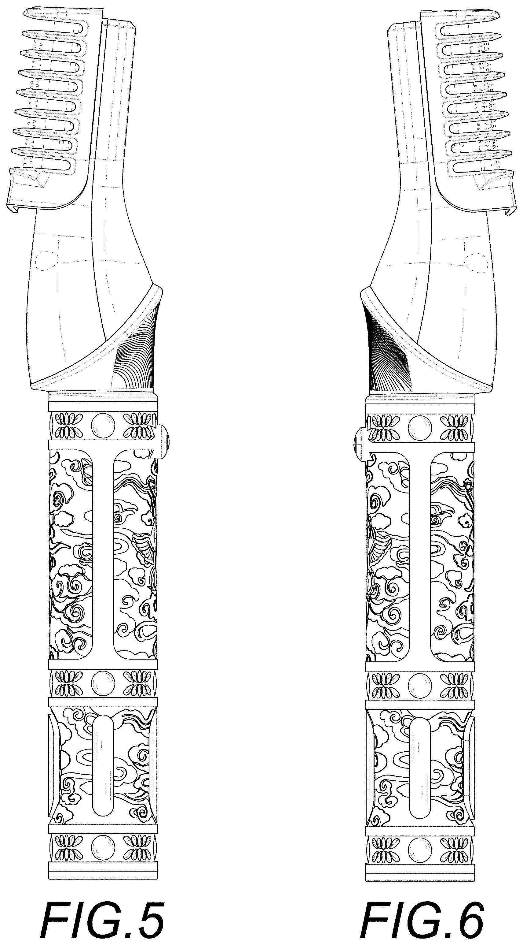 Patent USD0999990 Figure 3 – Hair trimmer