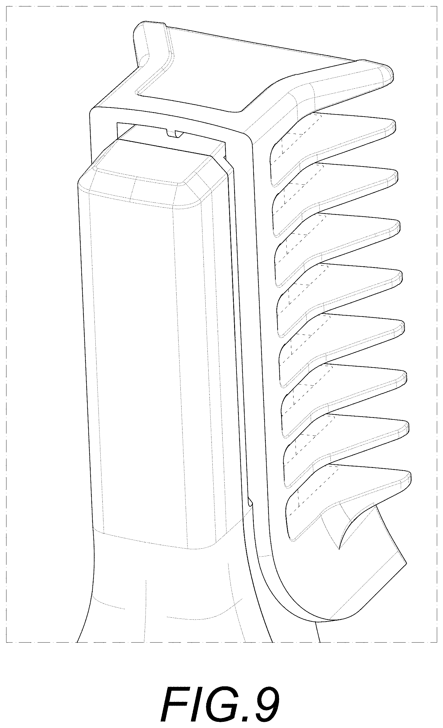 Patent USD0999990 Figure 5 – Hair trimmer