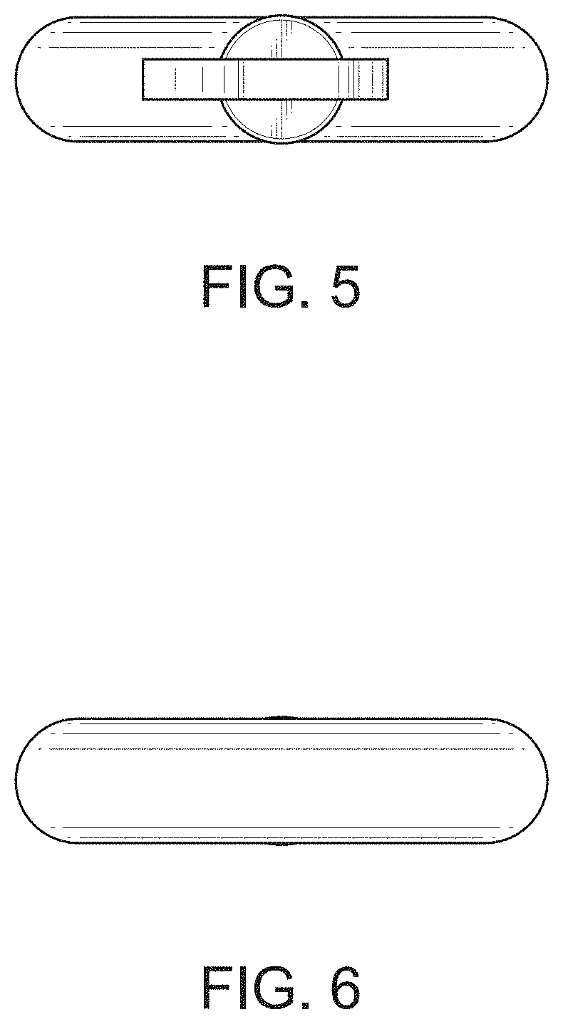 Patent USD1000000 Figure 5 – Dispensing comb