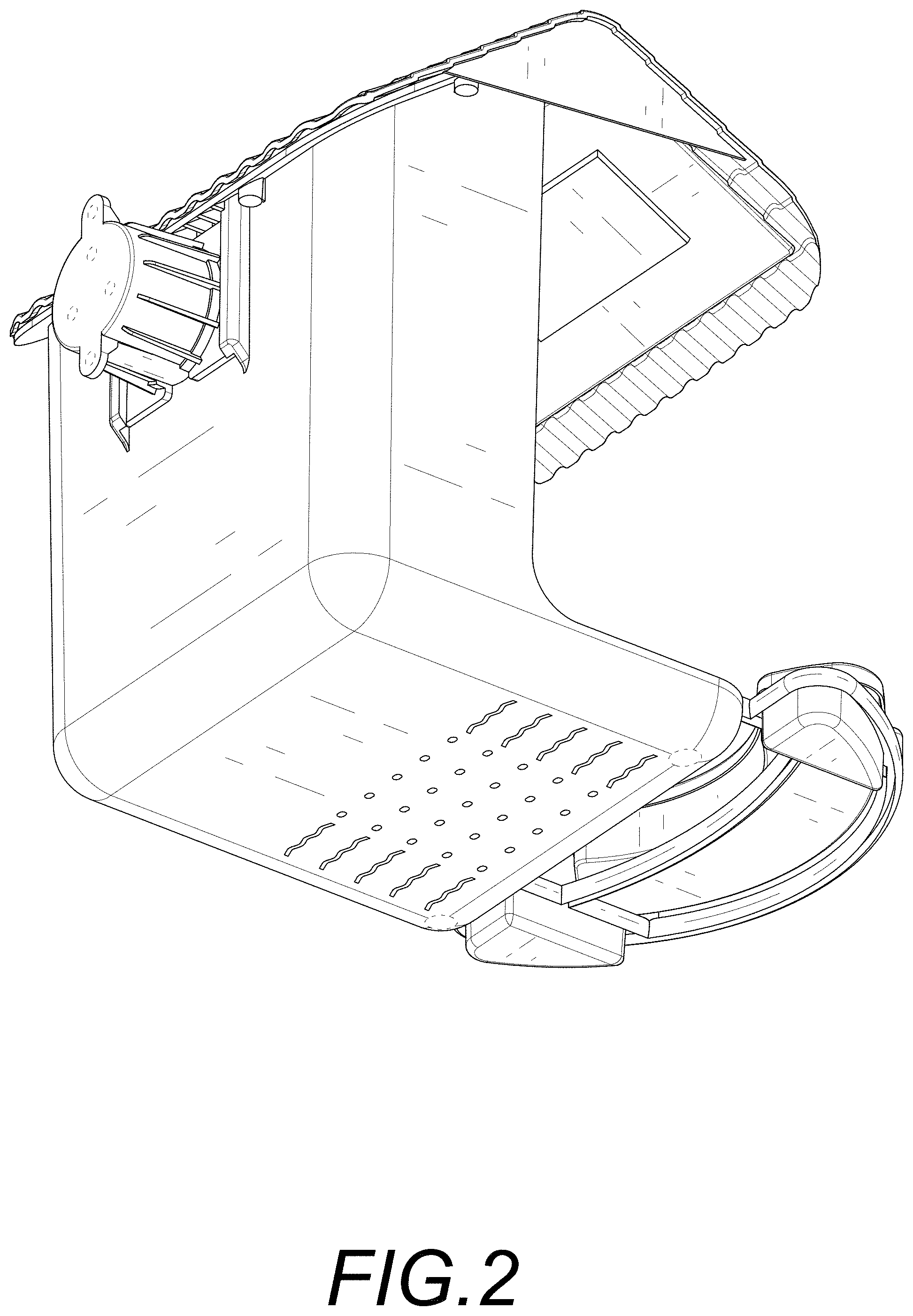 Patent USD1000005 Figure 2 – Bird feeder