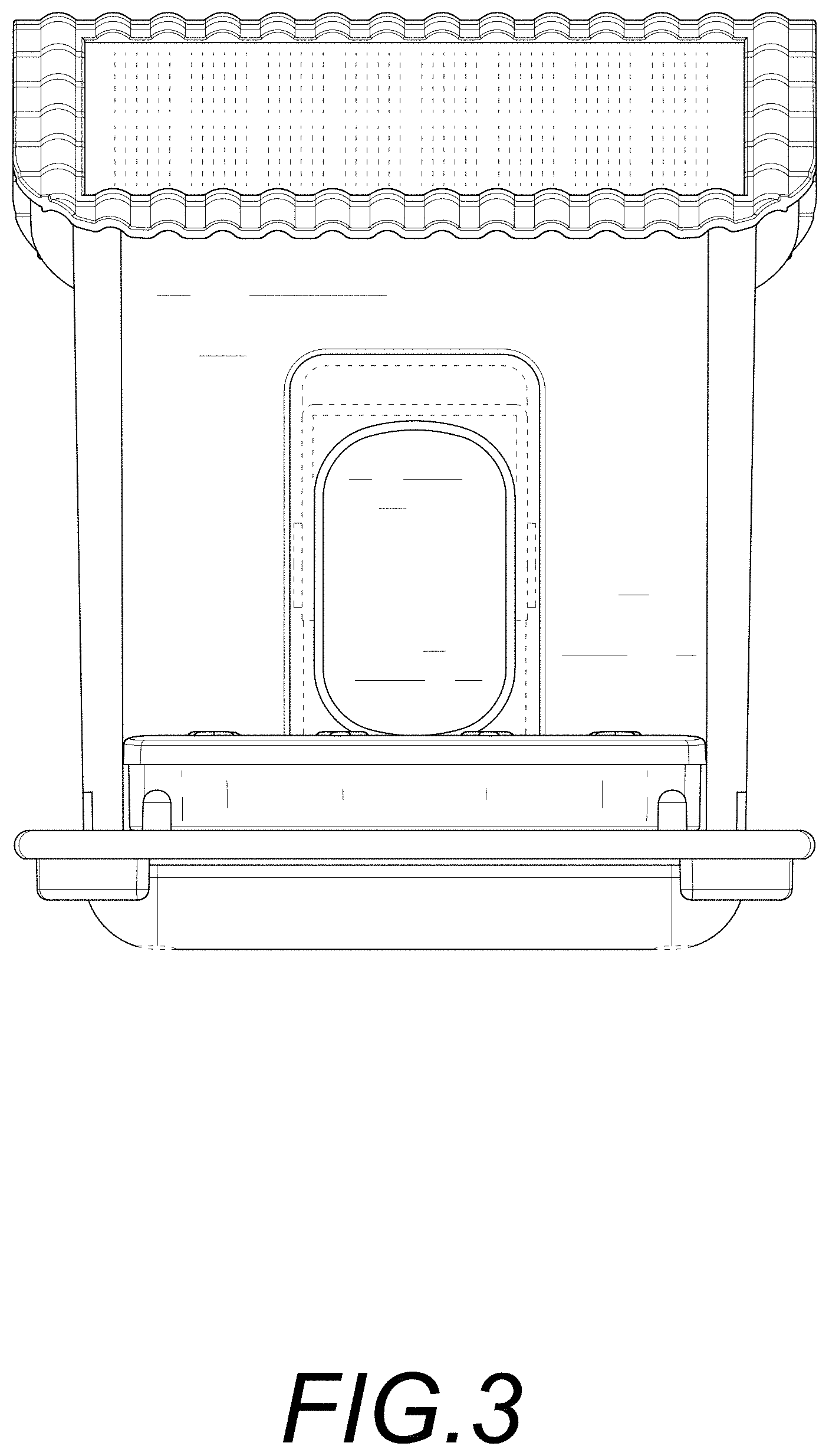 Patent USD1000005 Figure 3 – Bird feeder