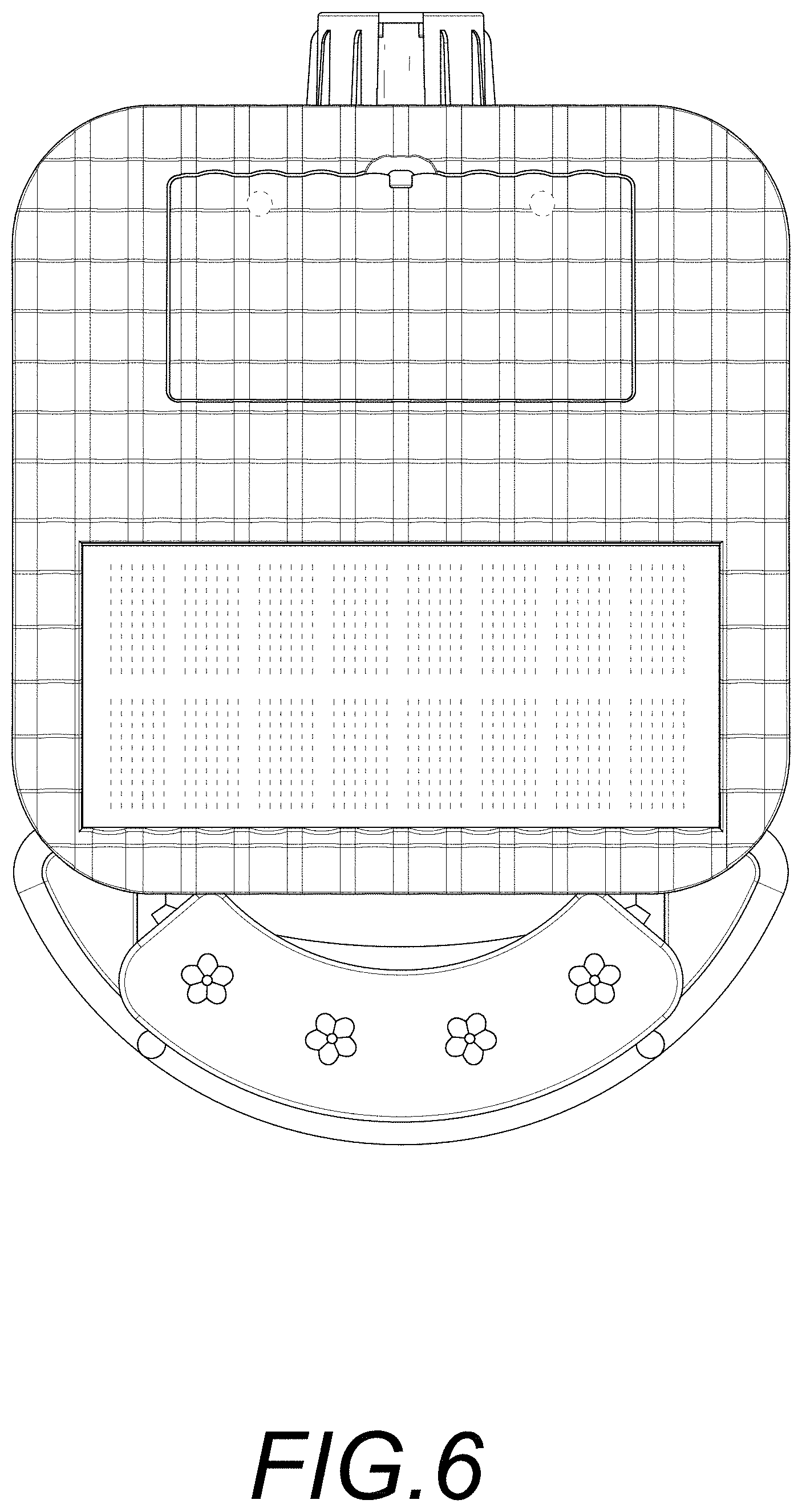 Patent USD1000005 Figure 6 – Bird feeder