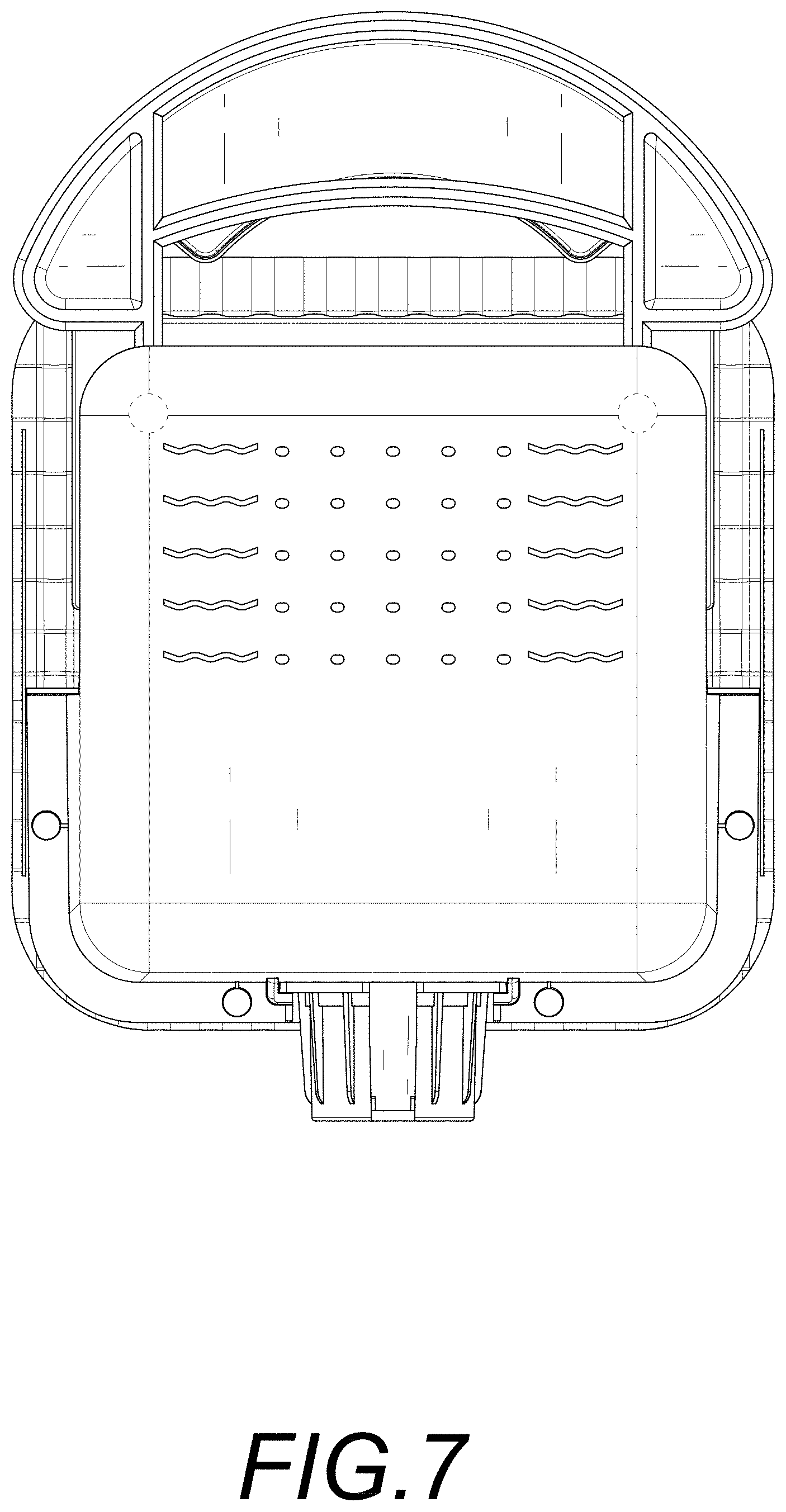 Patent USD1000005 Figure 7 – Bird feeder