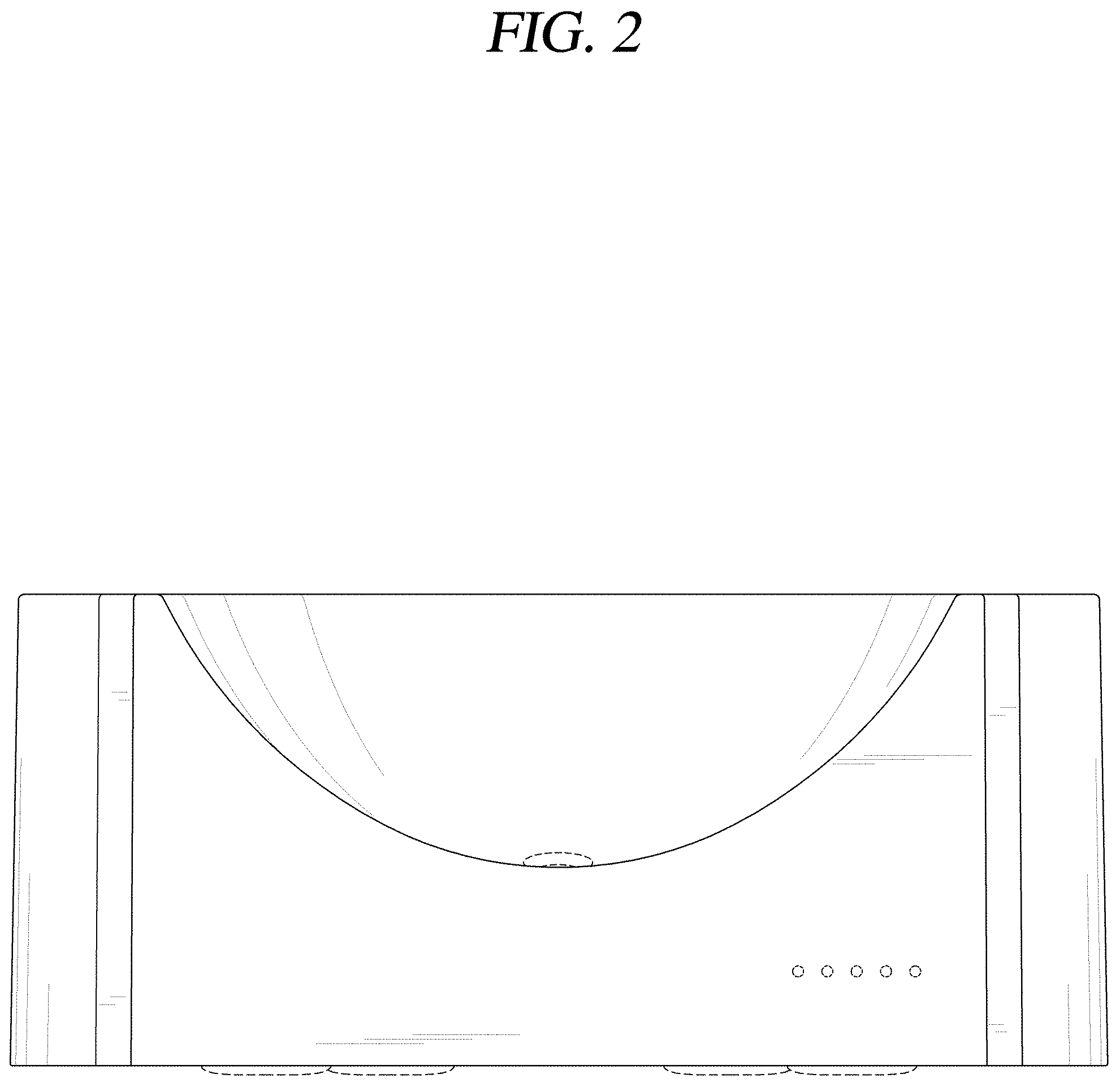 Patent USD1000008 Figure 2 – Stand for pet feeding bowl
