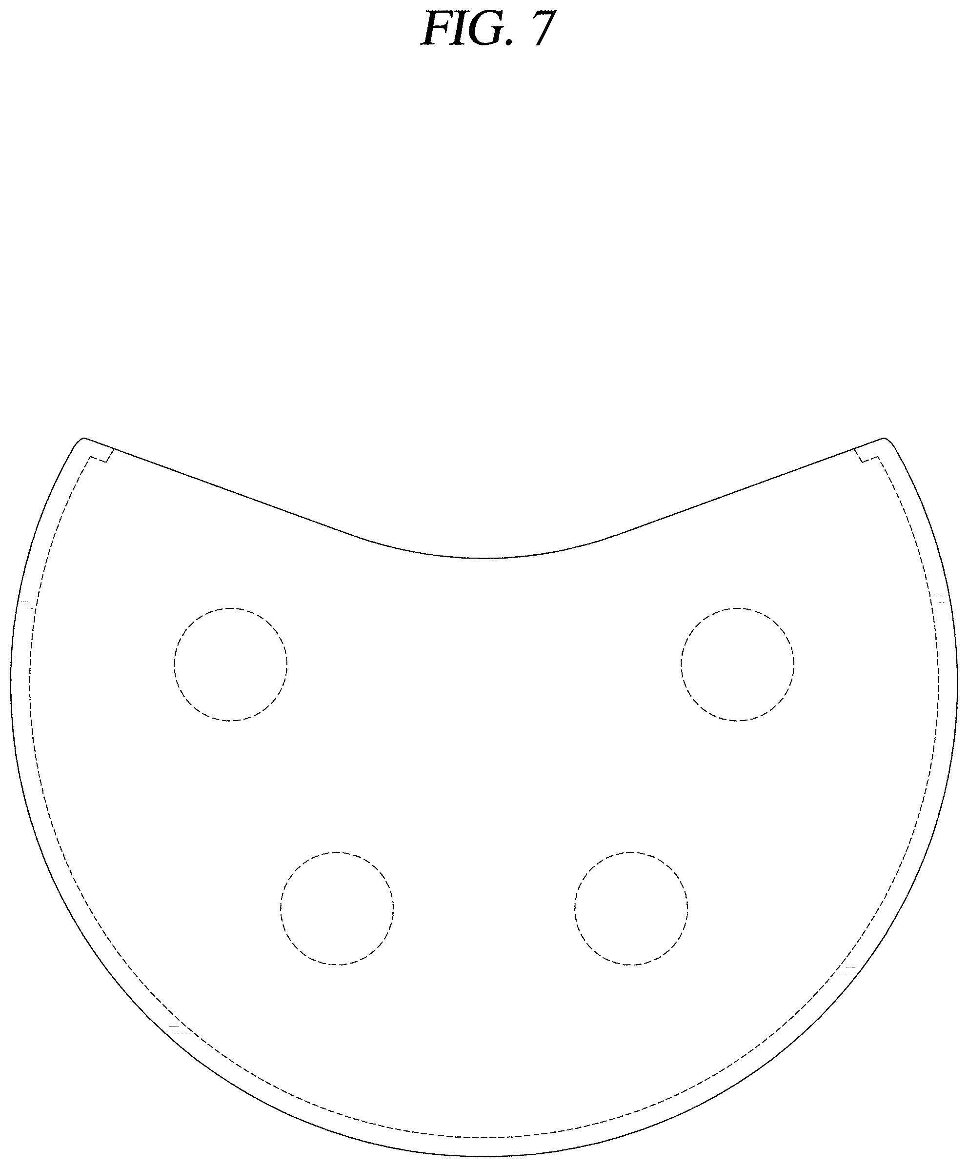 Patent USD1000008 Figure 7 – Stand for pet feeding bowl