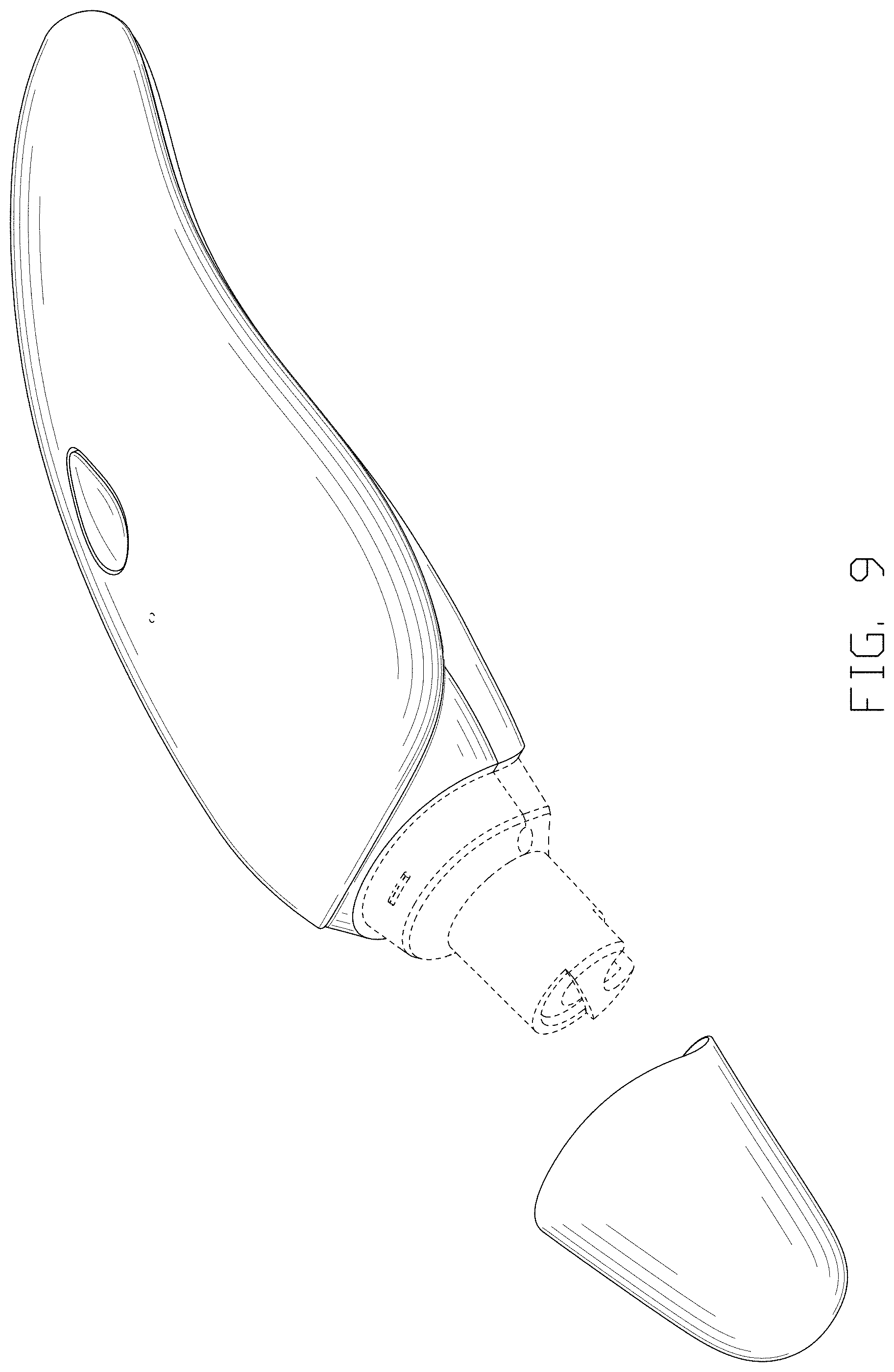 Patent USD1000011 Figure 9 – Nail polisher for pets
