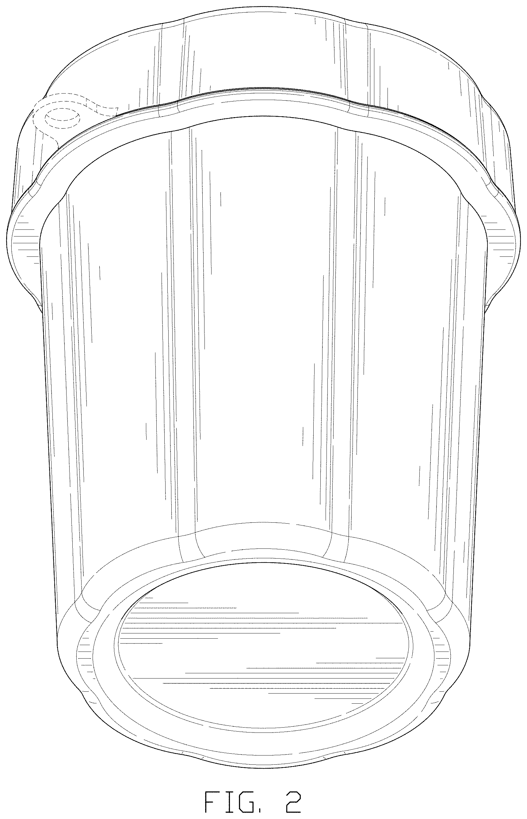 Patent USD1000012 Figure 2 – Pet paw cleaner