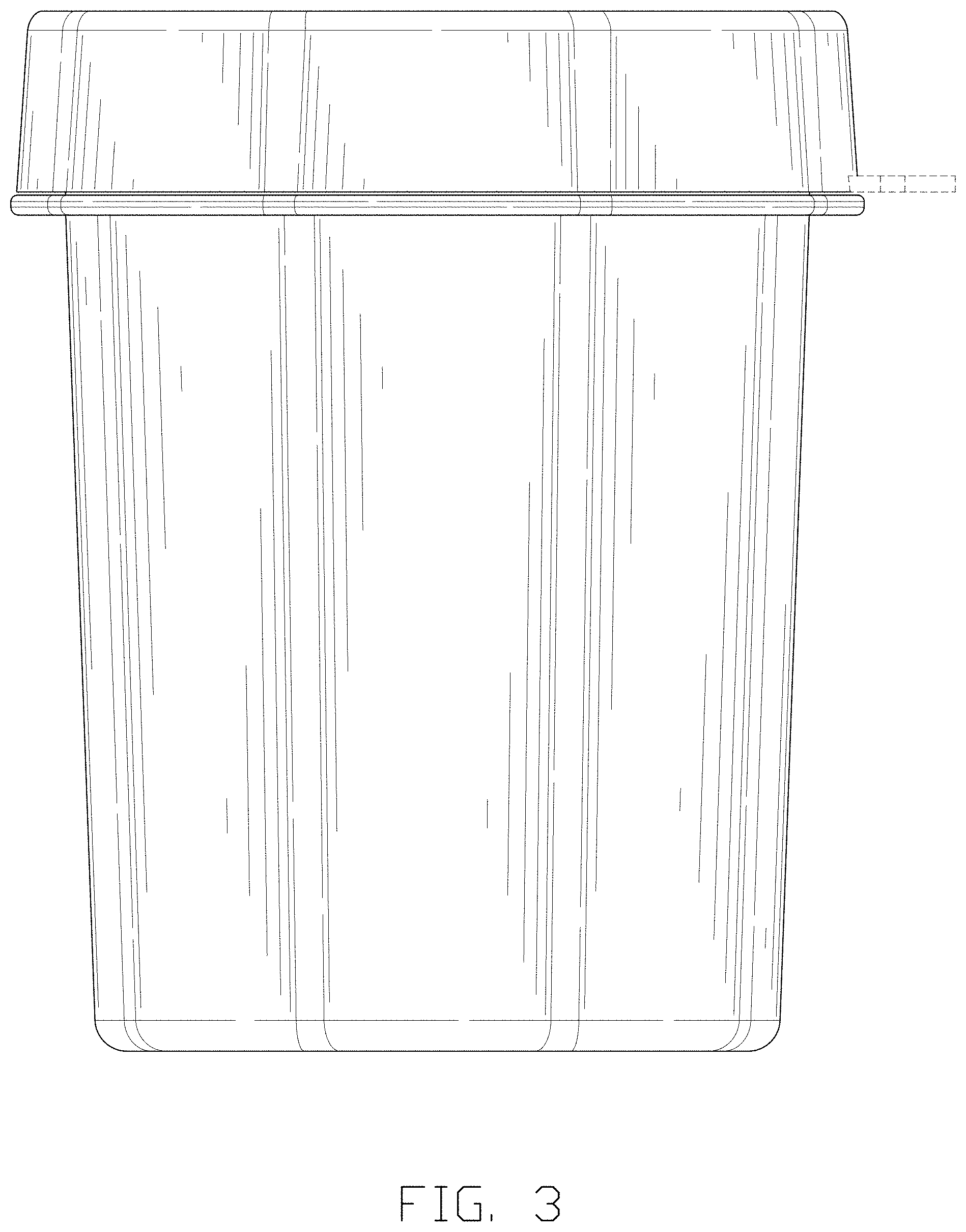 Patent USD1000012 Figure 3 – Pet paw cleaner
